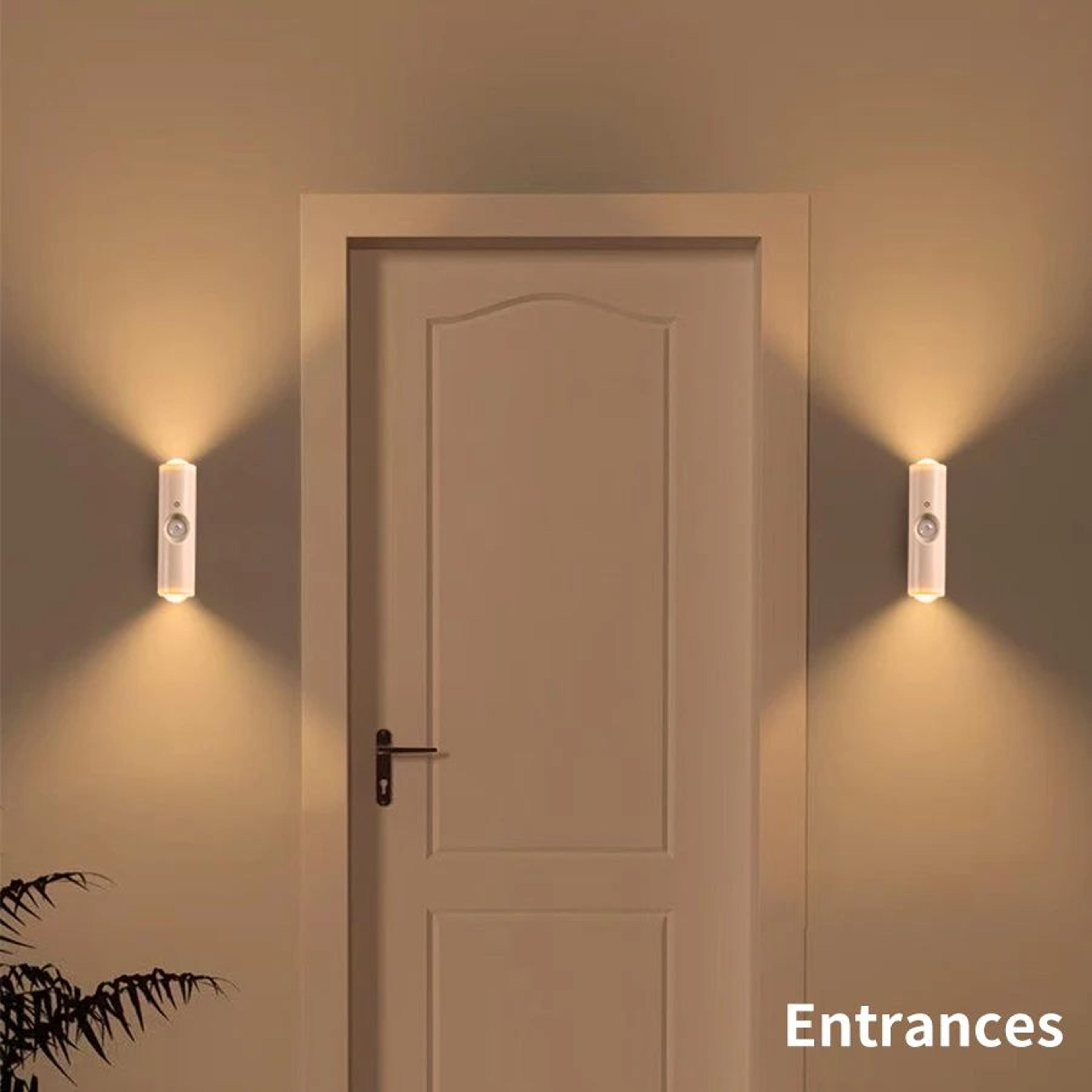 RGB Rechargeable Magnetic Motion Sensor Wall Light 5