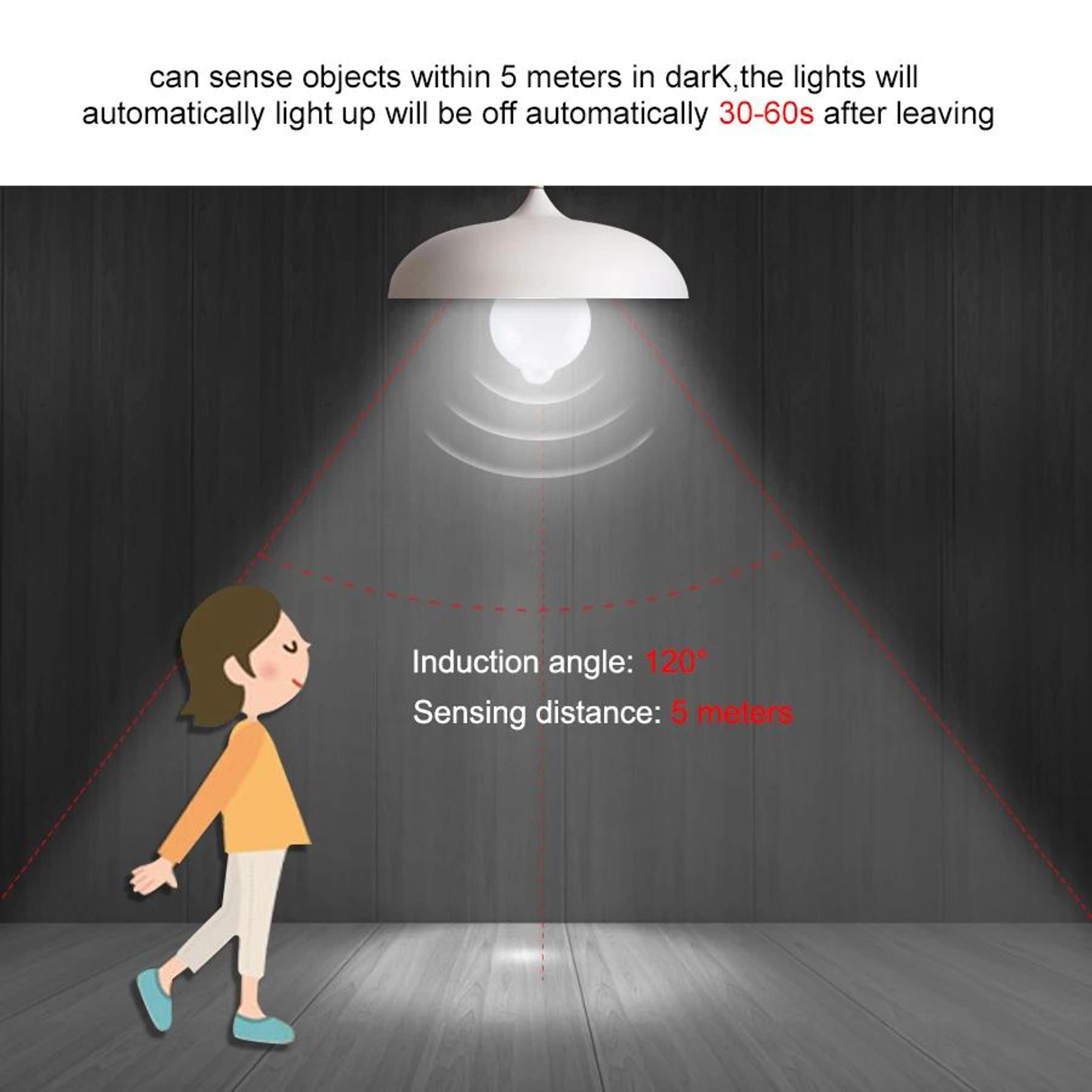 PIR Motion Sensor LED Light Bulb 12W 18W 2