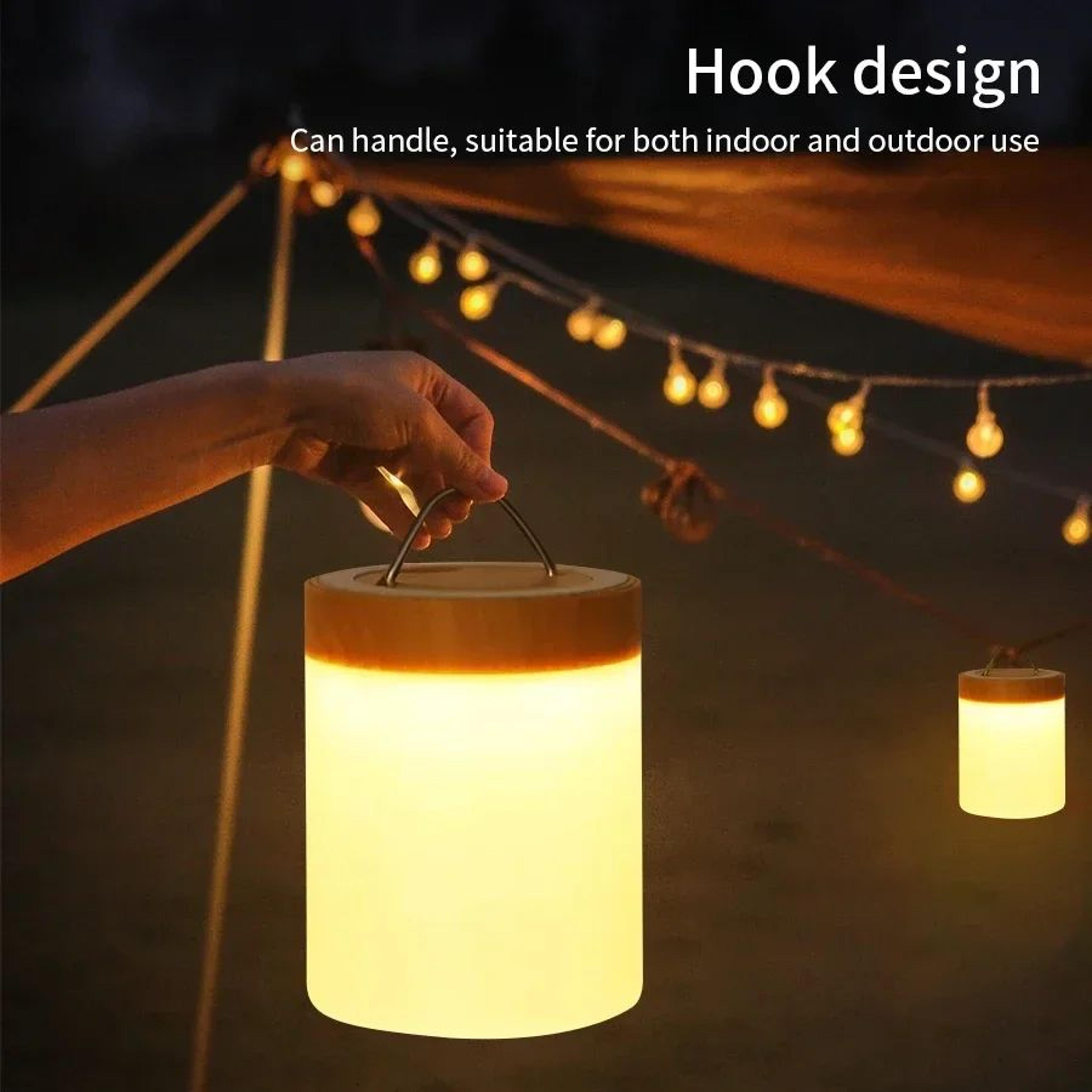Rechargeable Touch Dimmable LED Bedside Table Lamp 3
