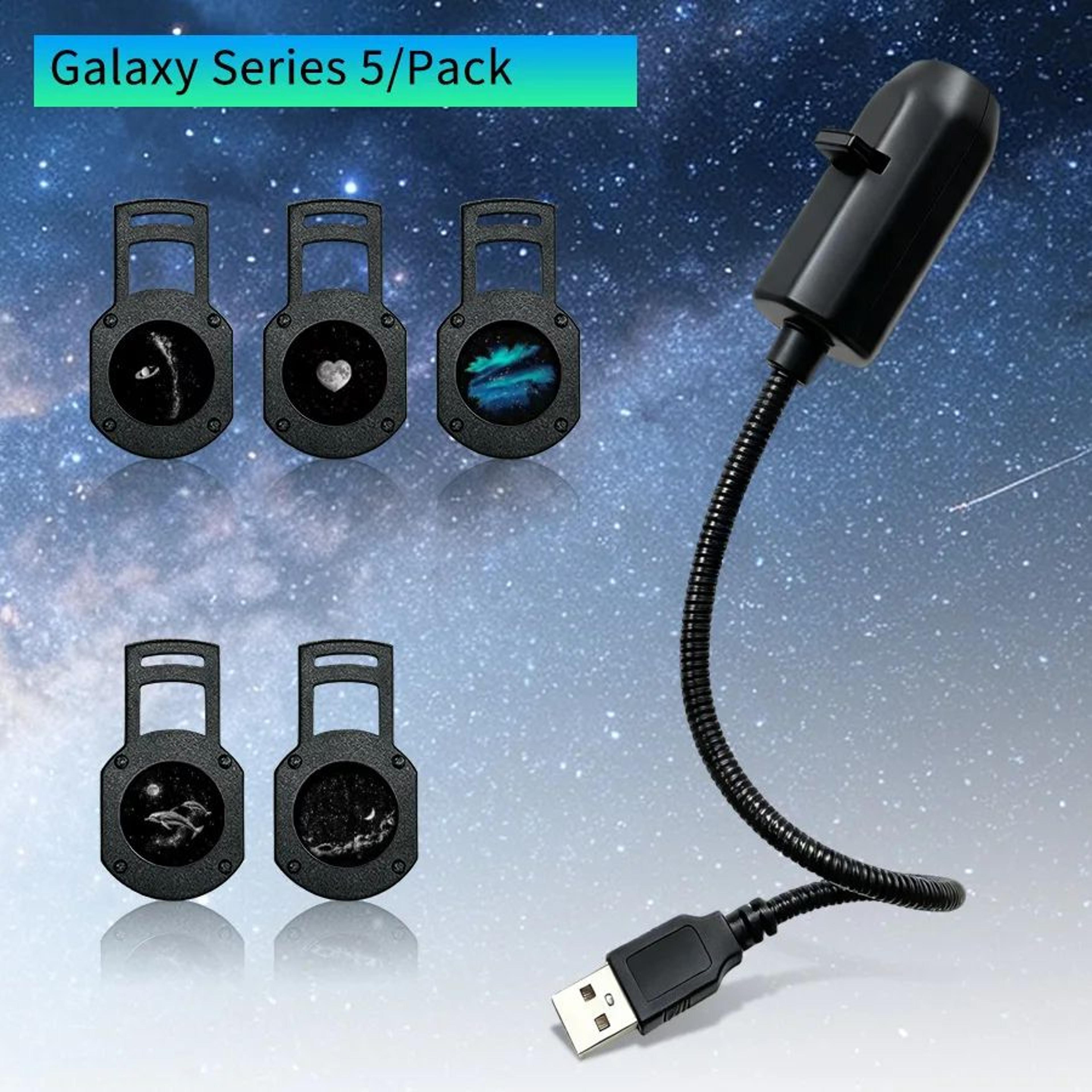 USB Galaxy Planet Projector Night Light With 360 Degree Adjustable Gooseneck 6
