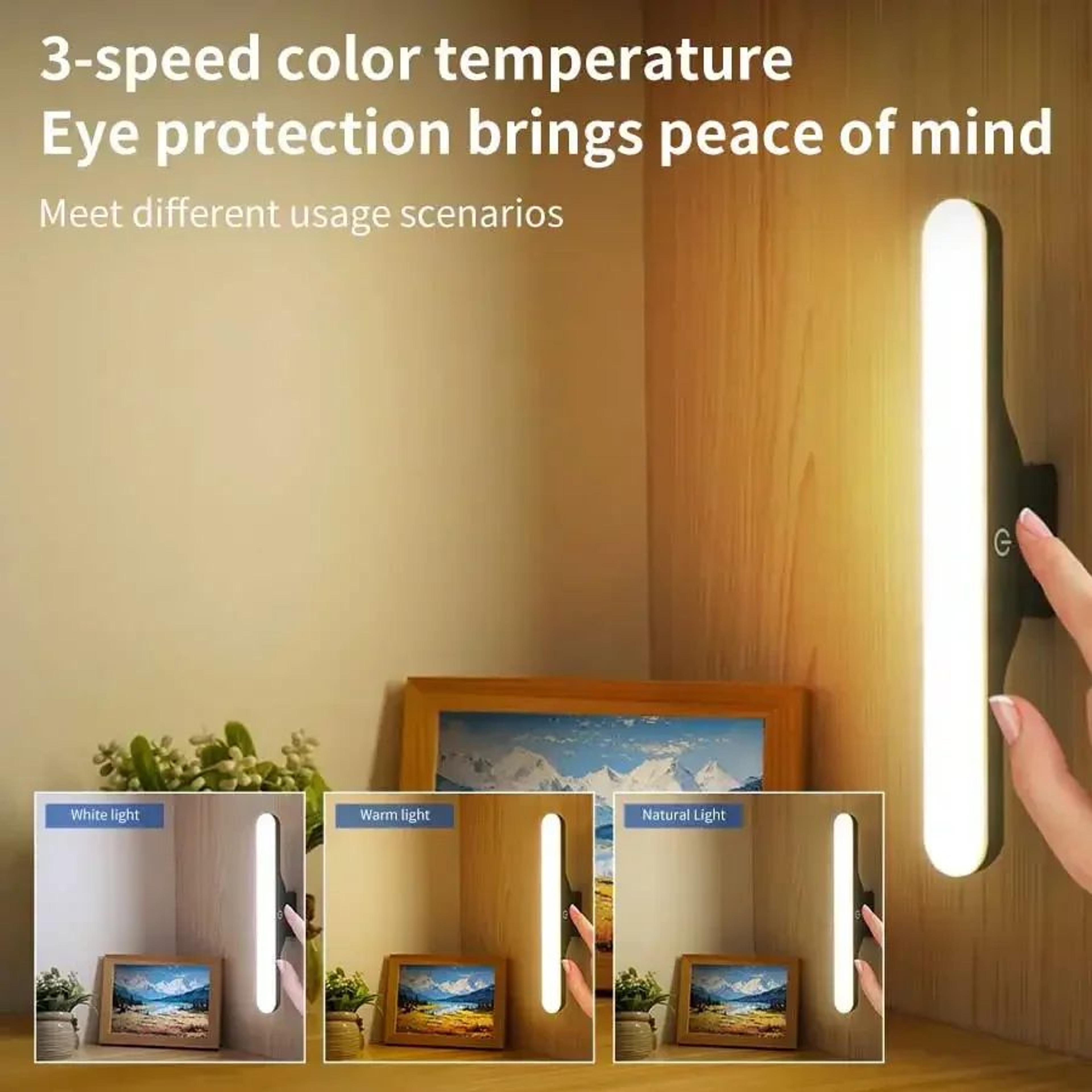 Rechargeable Magnetic LED Desk Lamp With Stepless Dimming 1