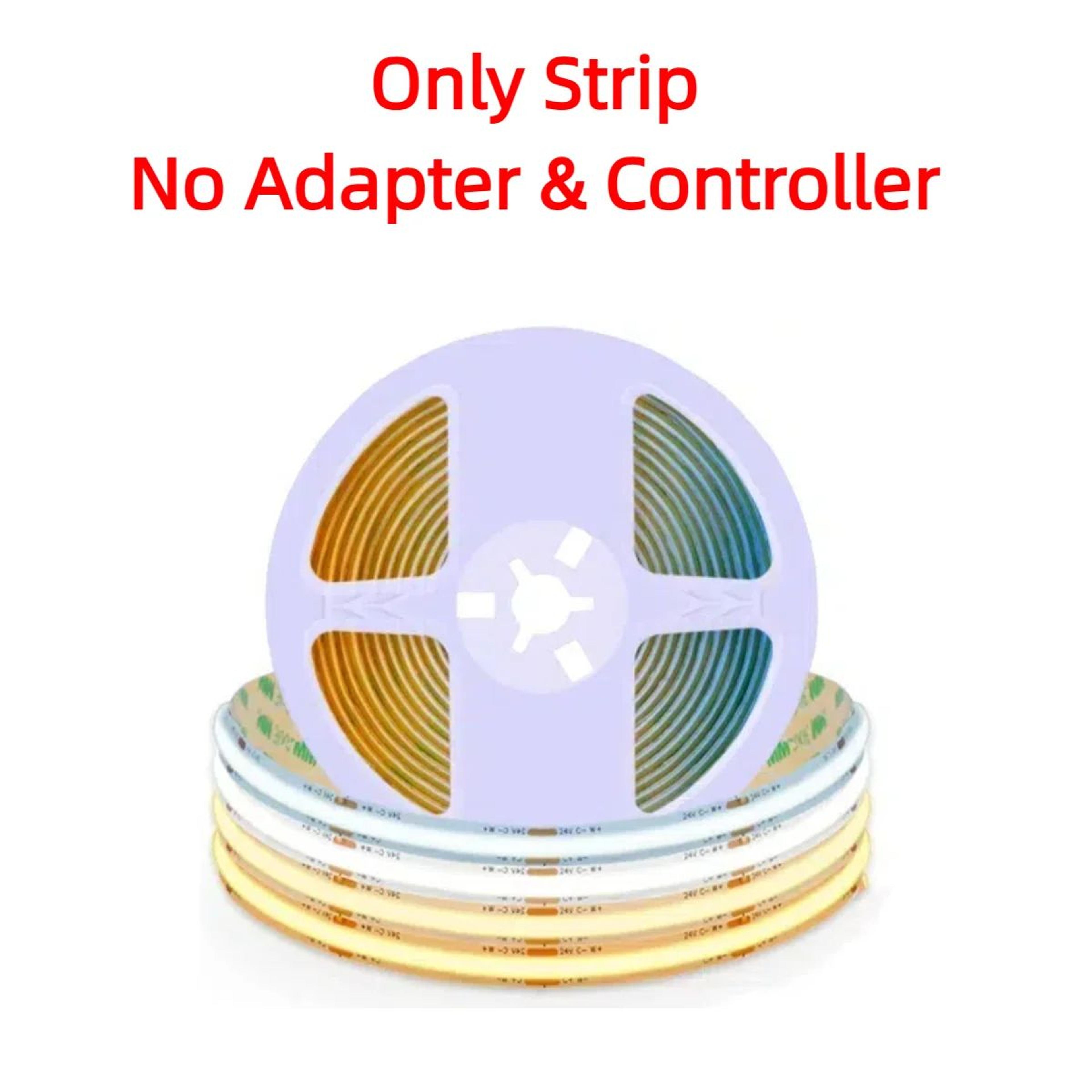 Dimmable COB LED Strip Light With Remote Control 7