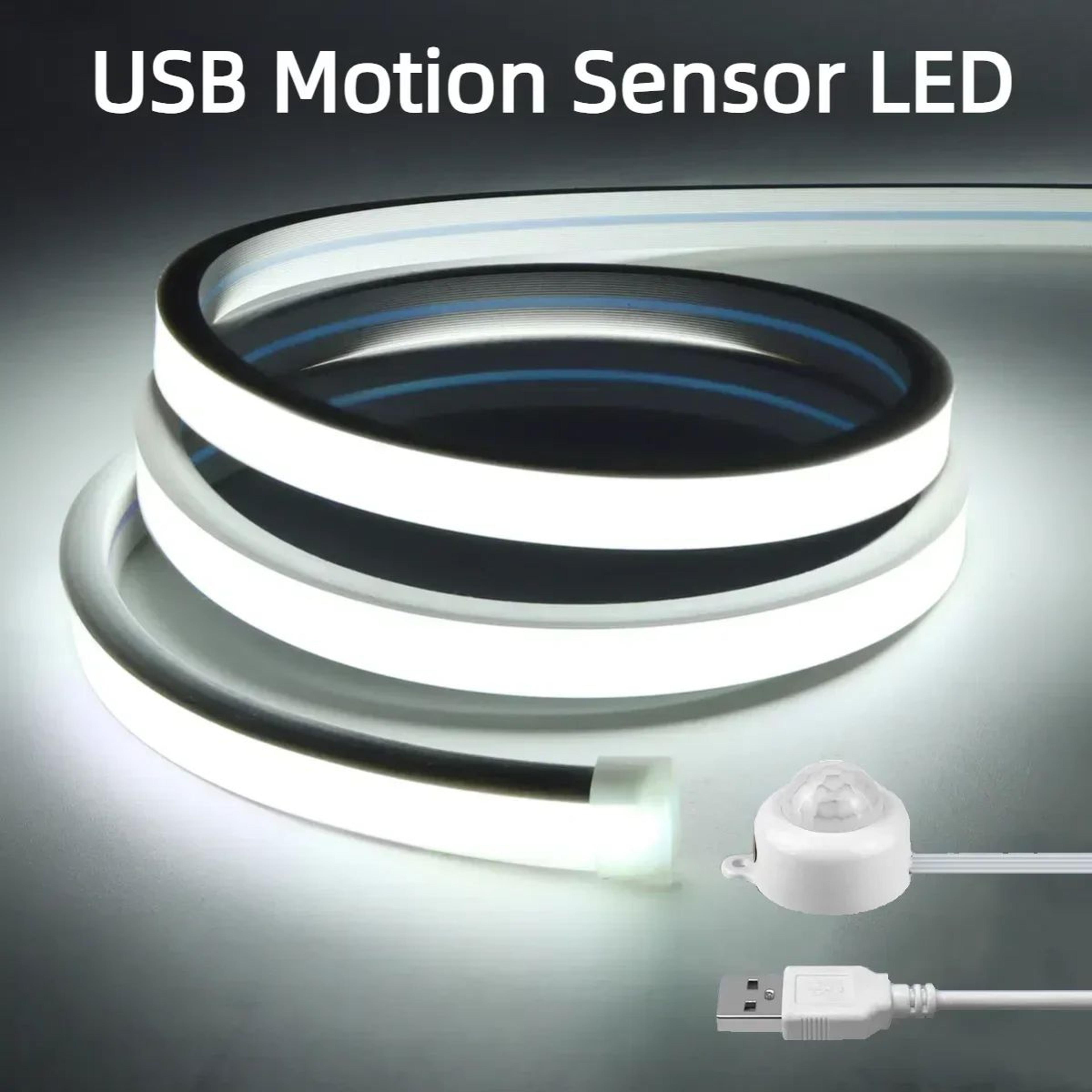 usb cob led strip light with motion sensor