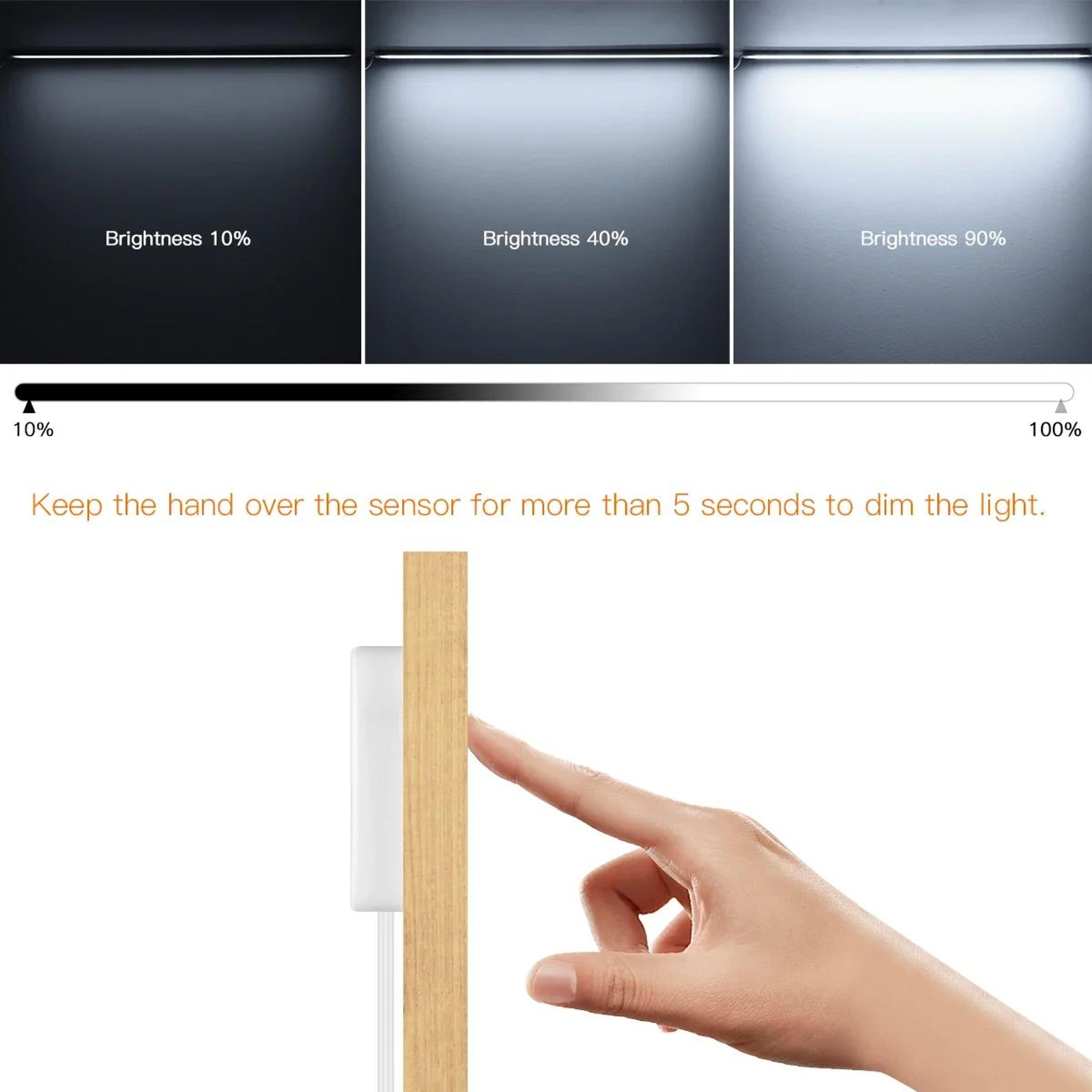 Dimmable LED Cabinet Bar Lights With Touch Sensor 3