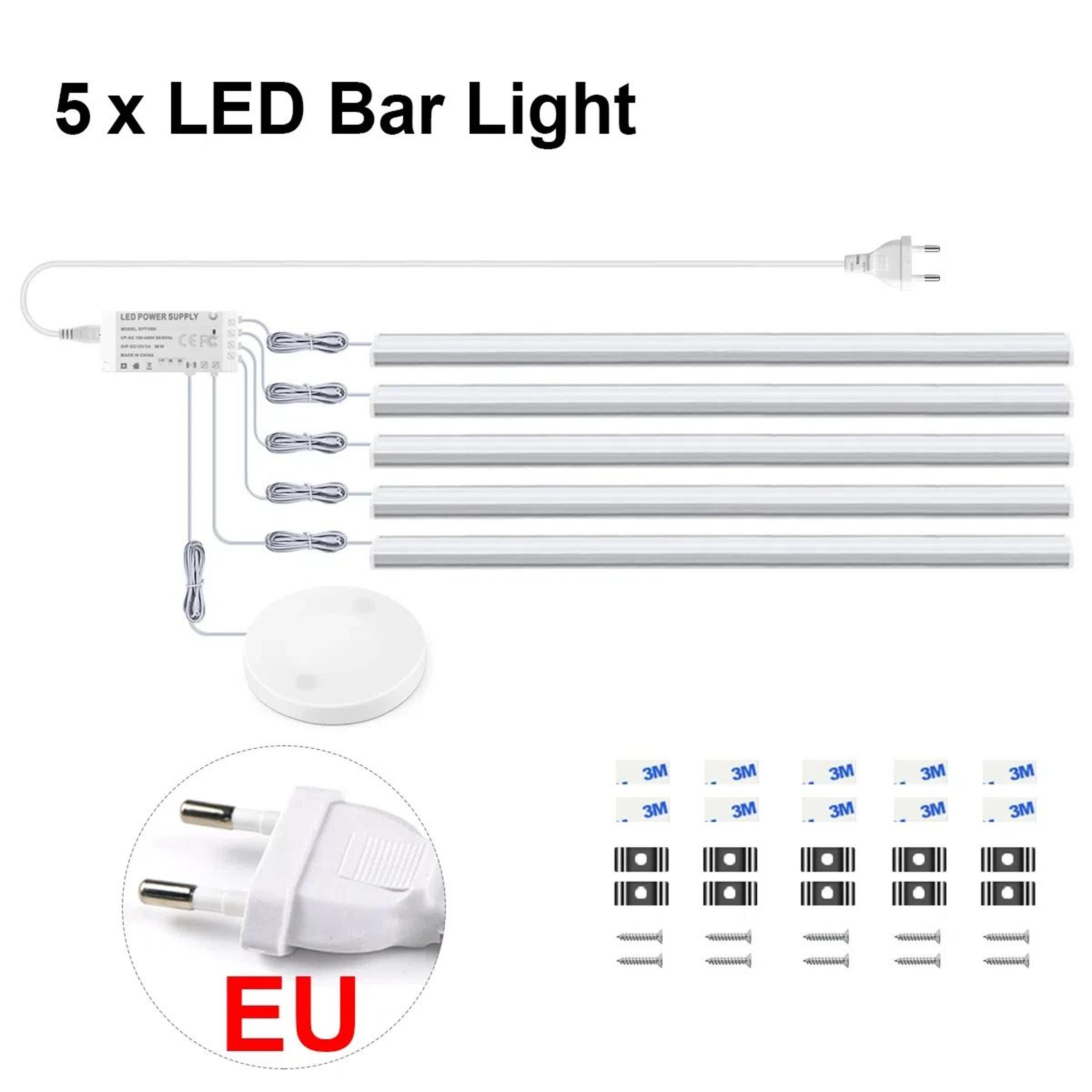 Dimmable LED Cabinet Bar Lights With Touch Sensor 10