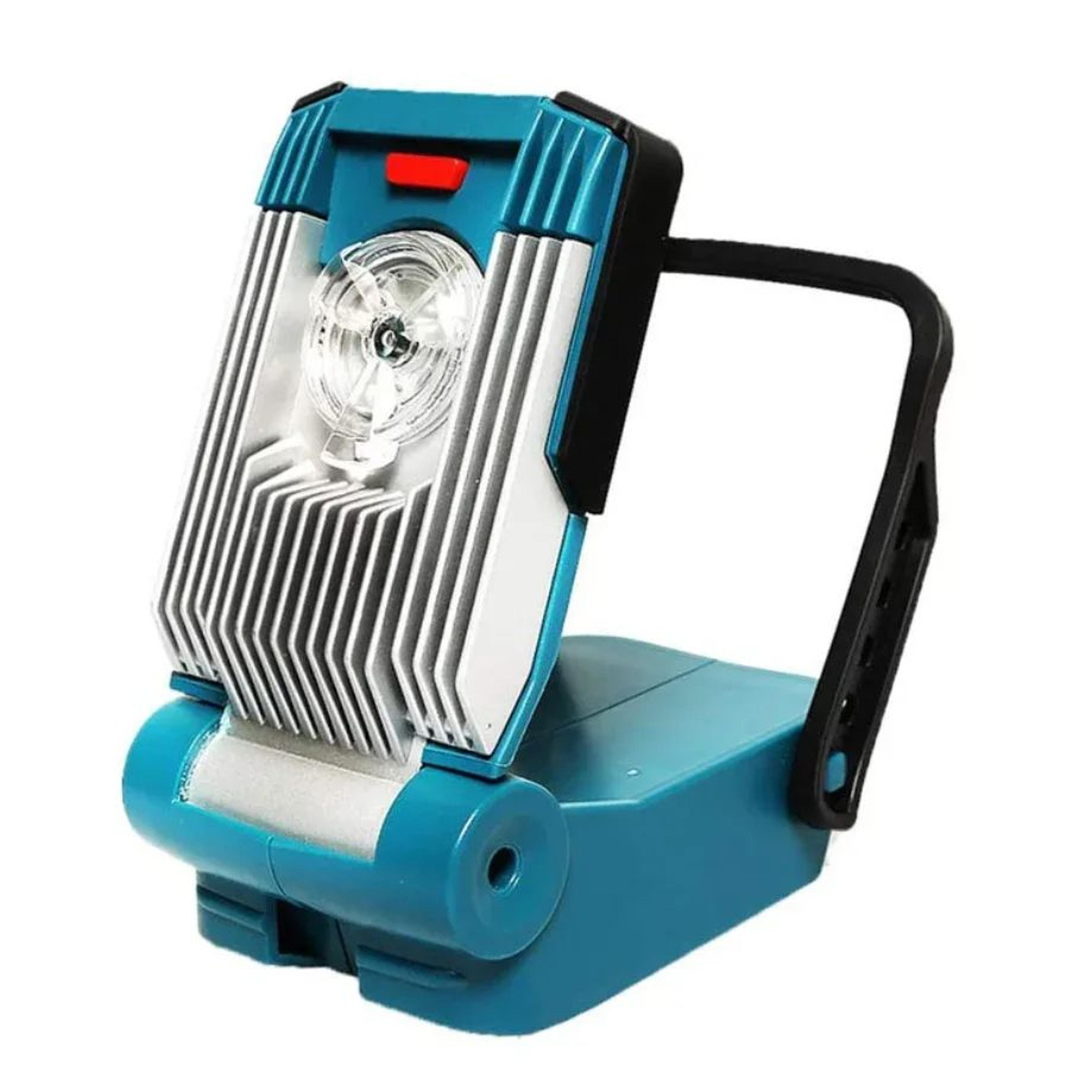 portable led work light for 18v 20v cordless batteries