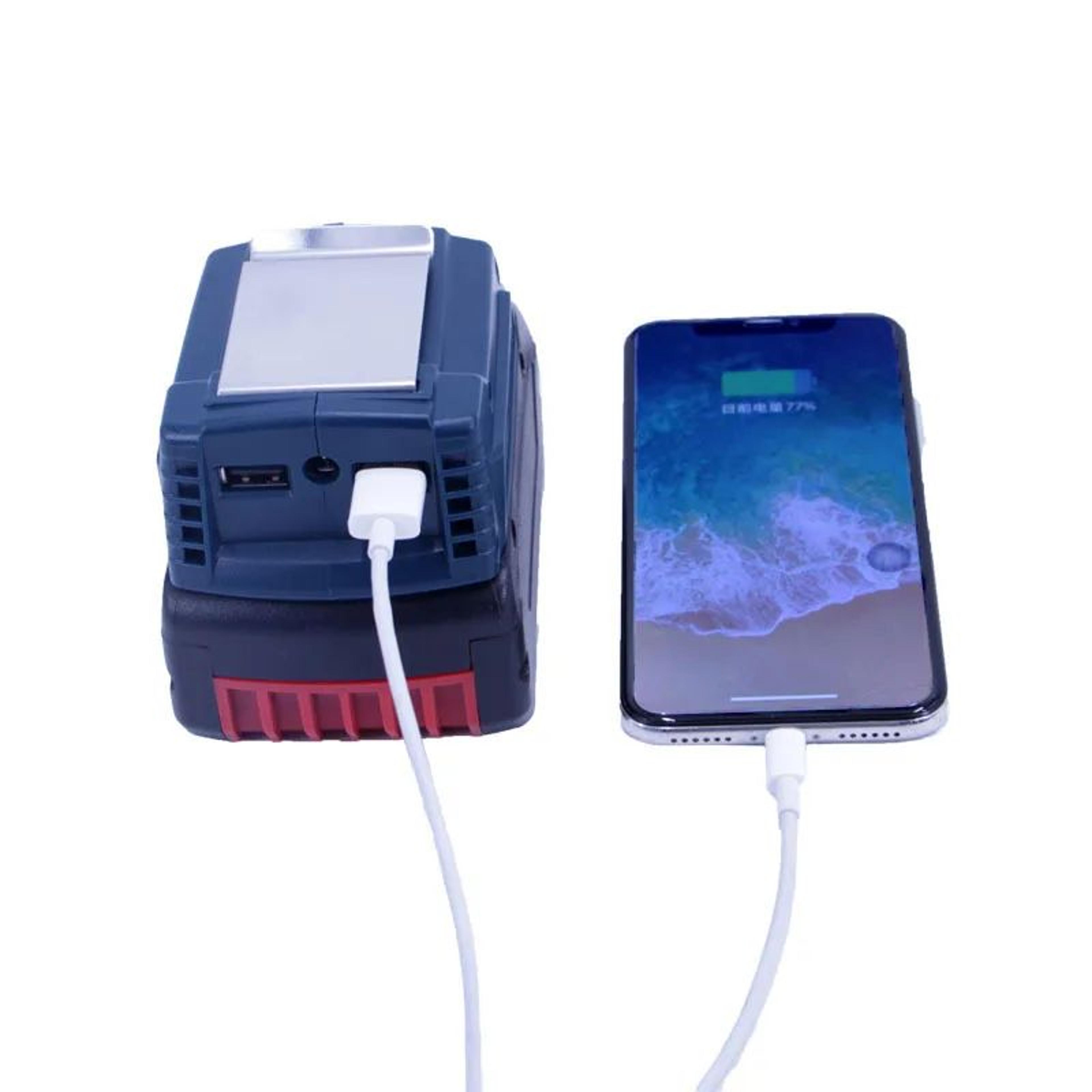 18V Battery USB Power Adapter With Dual Charging Ports 2