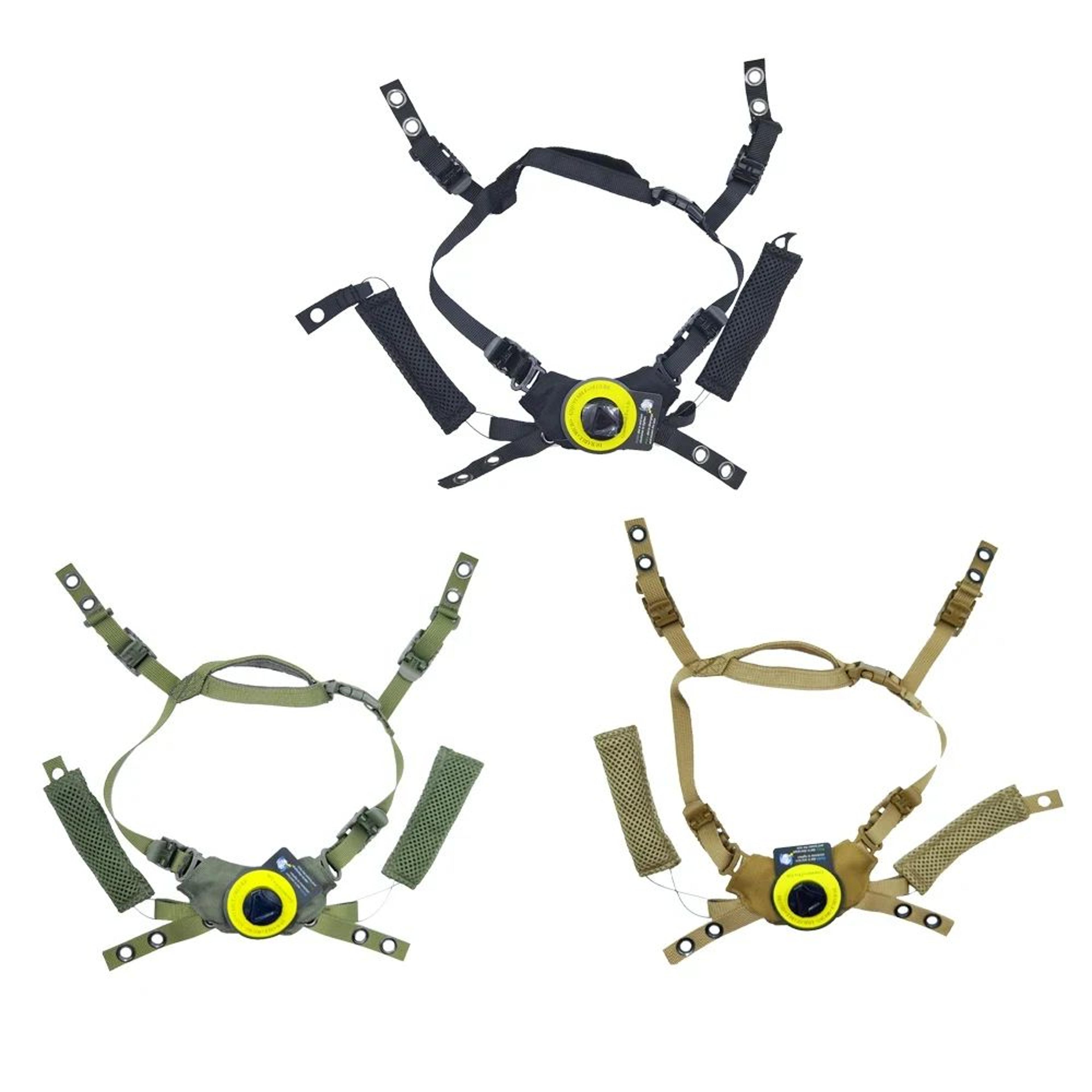 adjustable tactical helmet suspension strap replacement kit