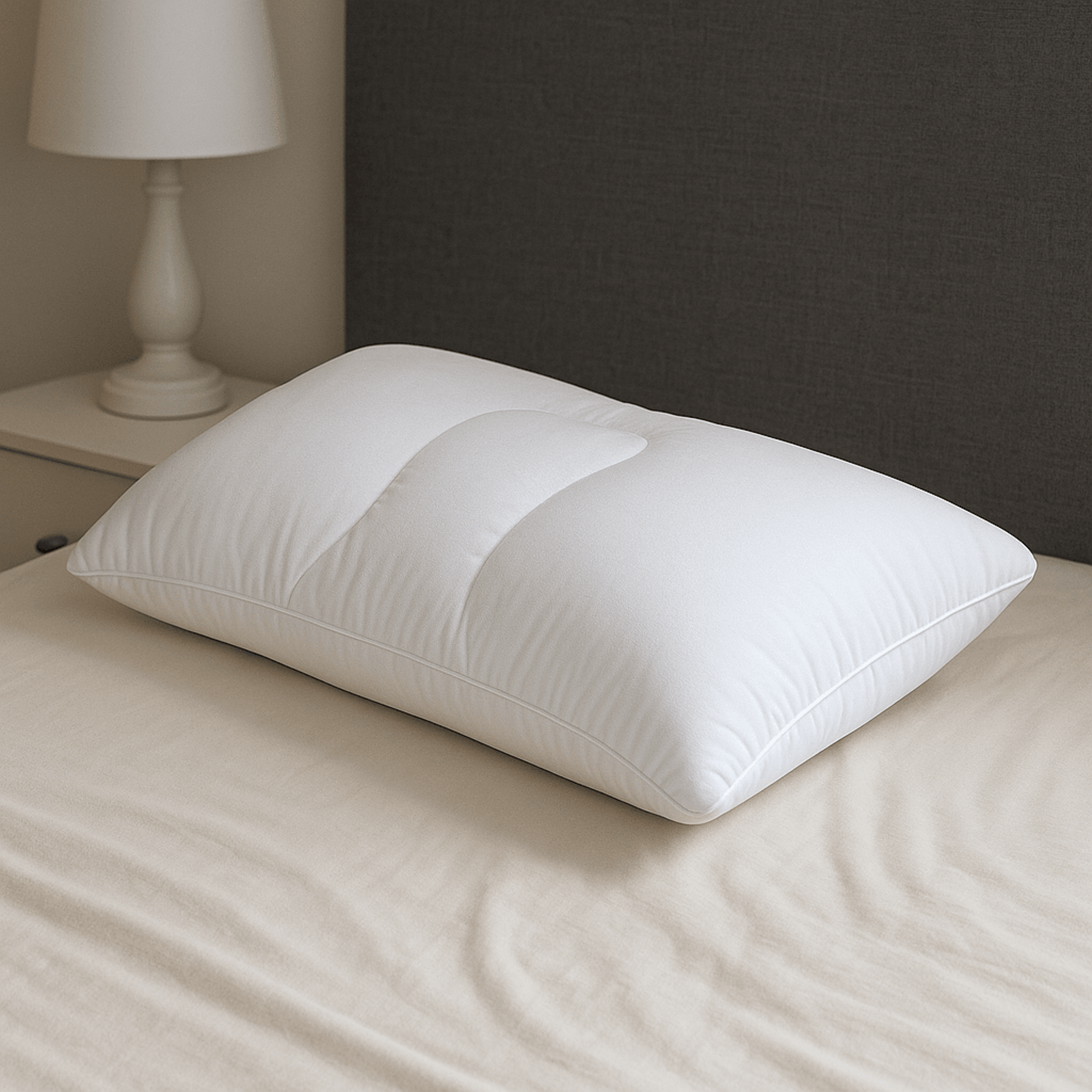 cumulus 20.5 x 11in microbead support pillow ultra-squishy and breathable comfort