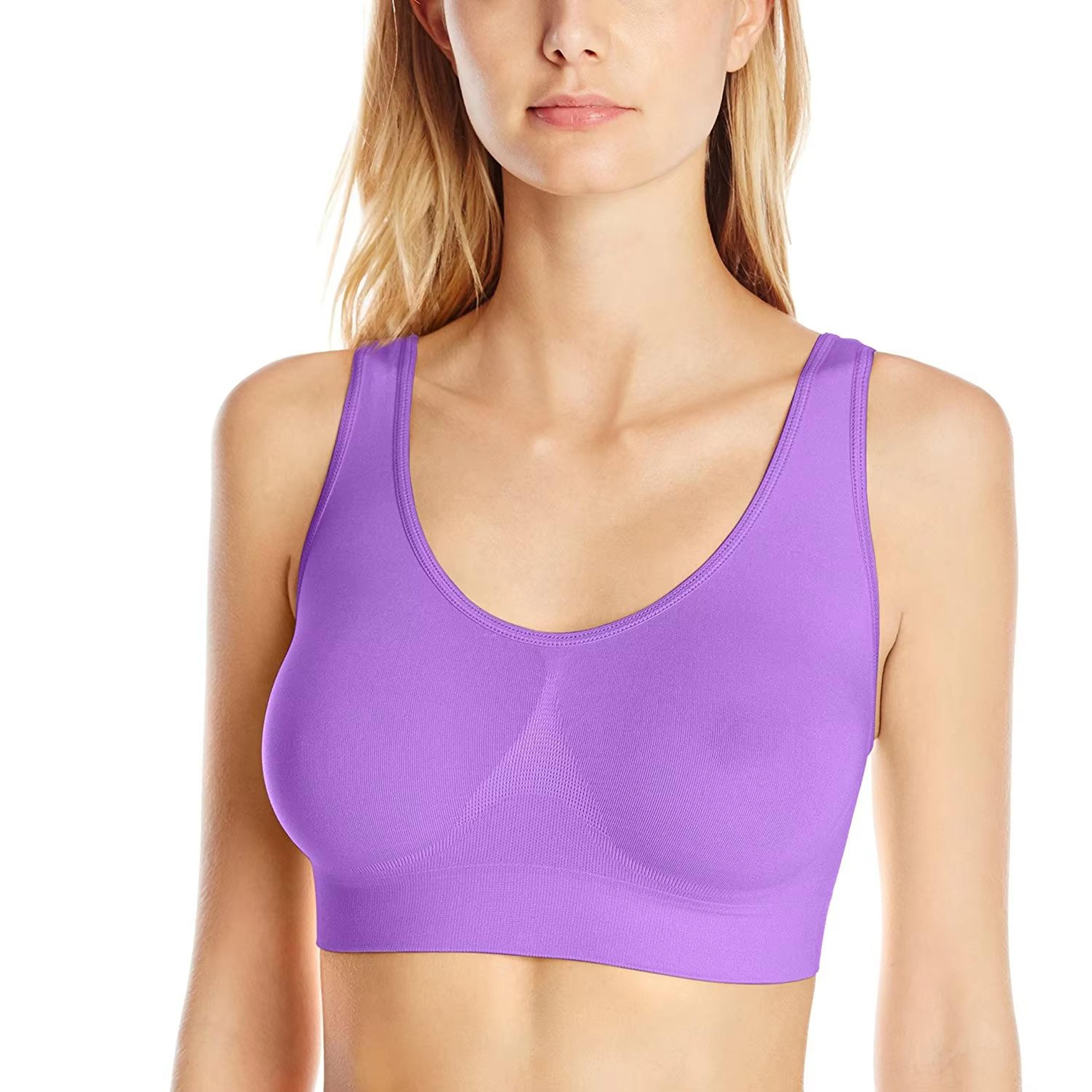 FlexFit Seamless Wireless Bralette  Plus Size PushUp And UltraComfortable 6