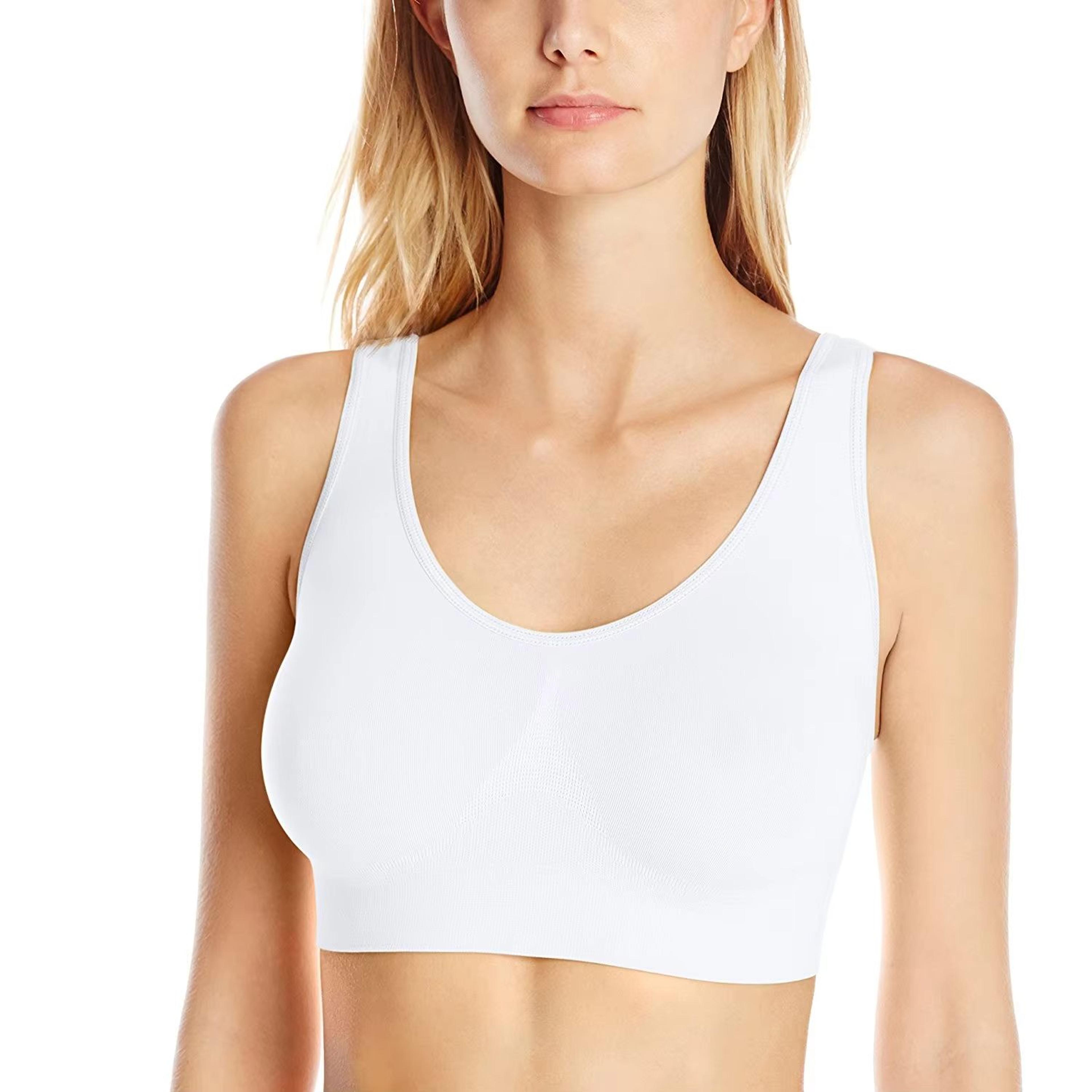 FlexFit Seamless Wireless Bralette  Plus Size PushUp And UltraComfortable 8