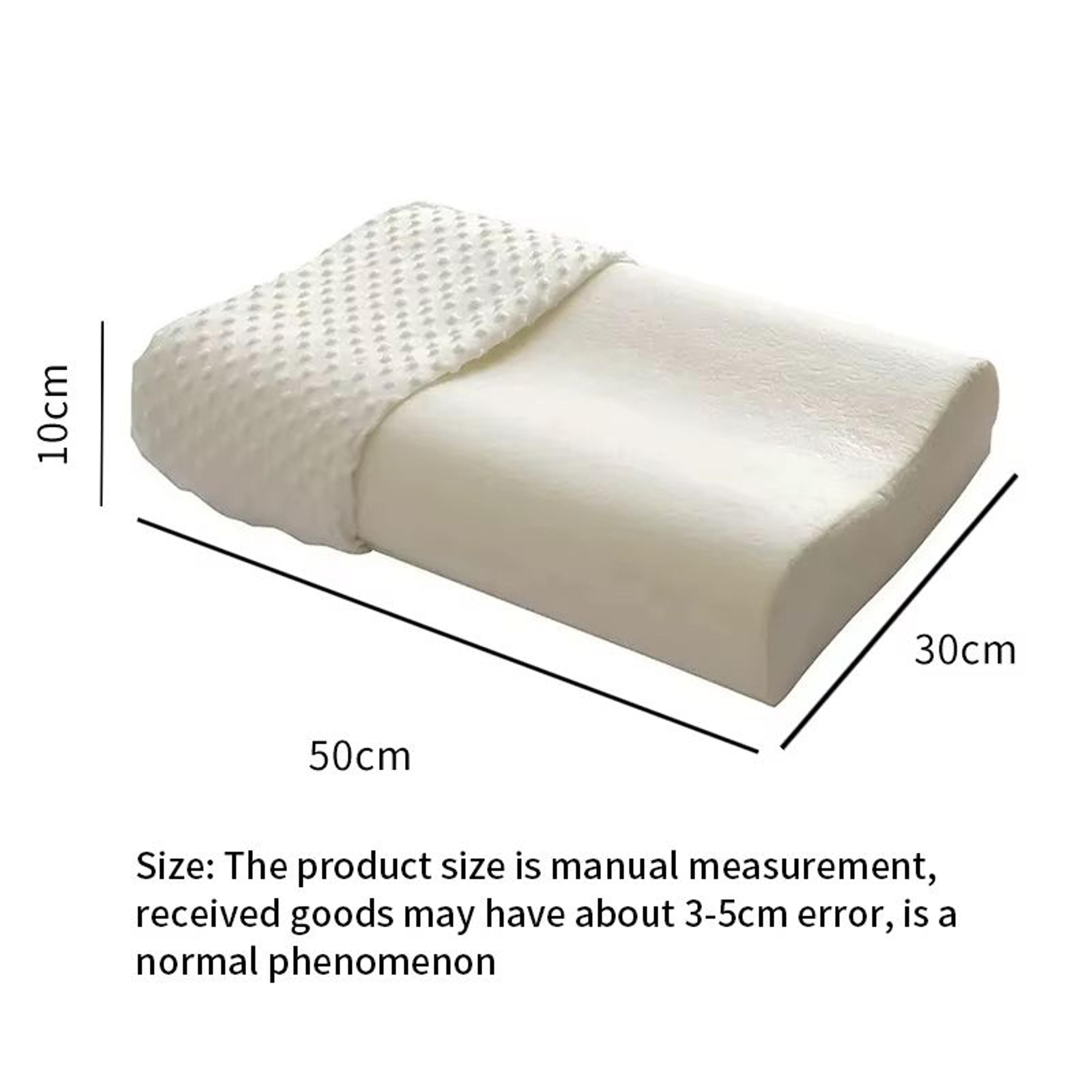 ErgoCloud Contour Memory Foam Pillow For Side Sleepers  Neck Pain Relief 3