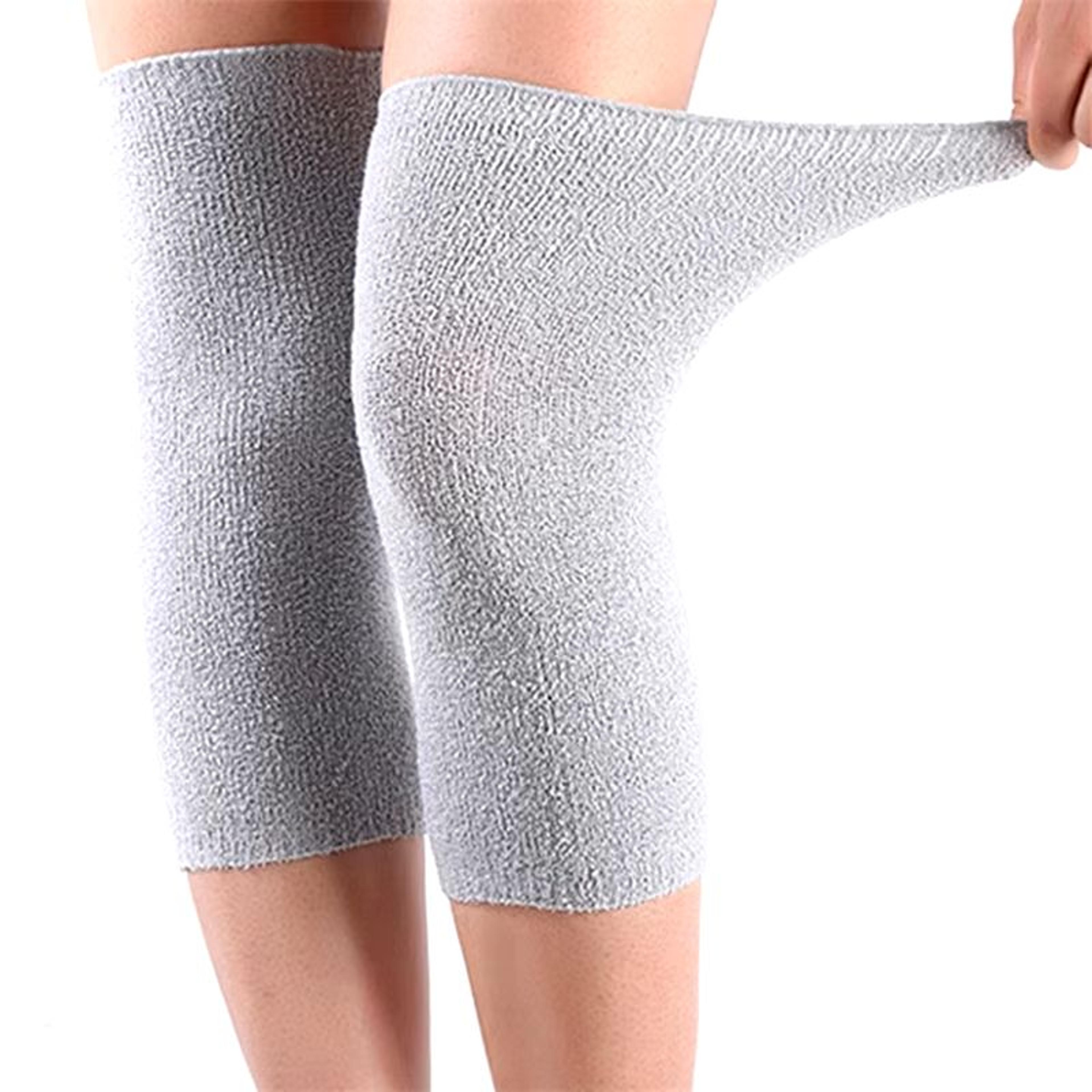 Winter Warm Knee Pads Bamboo Charcoal Compression Support For Joint Pain Relief 7