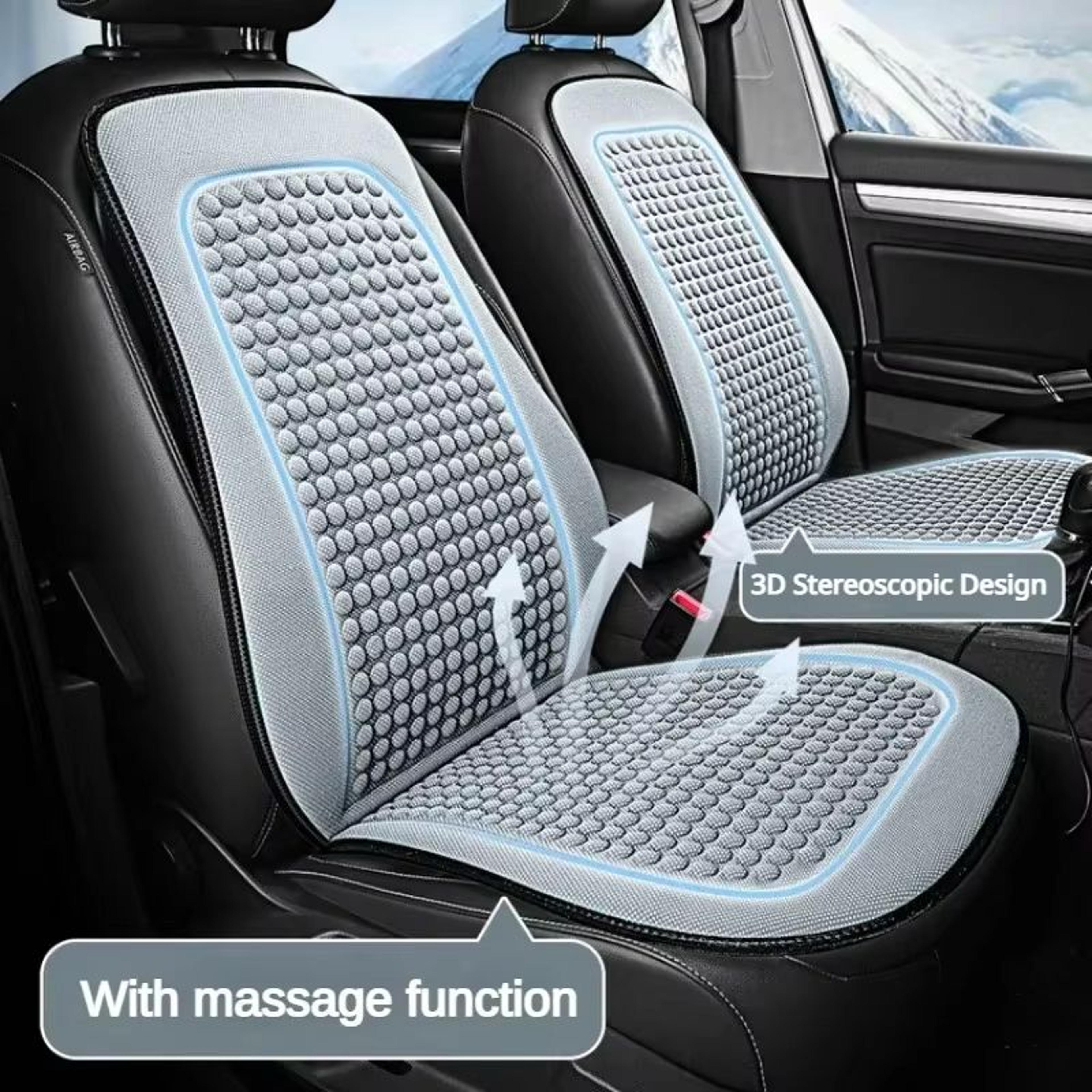 ice silk car seat cushion | summer cooling seat cover for cars | universal fit auto chair pad