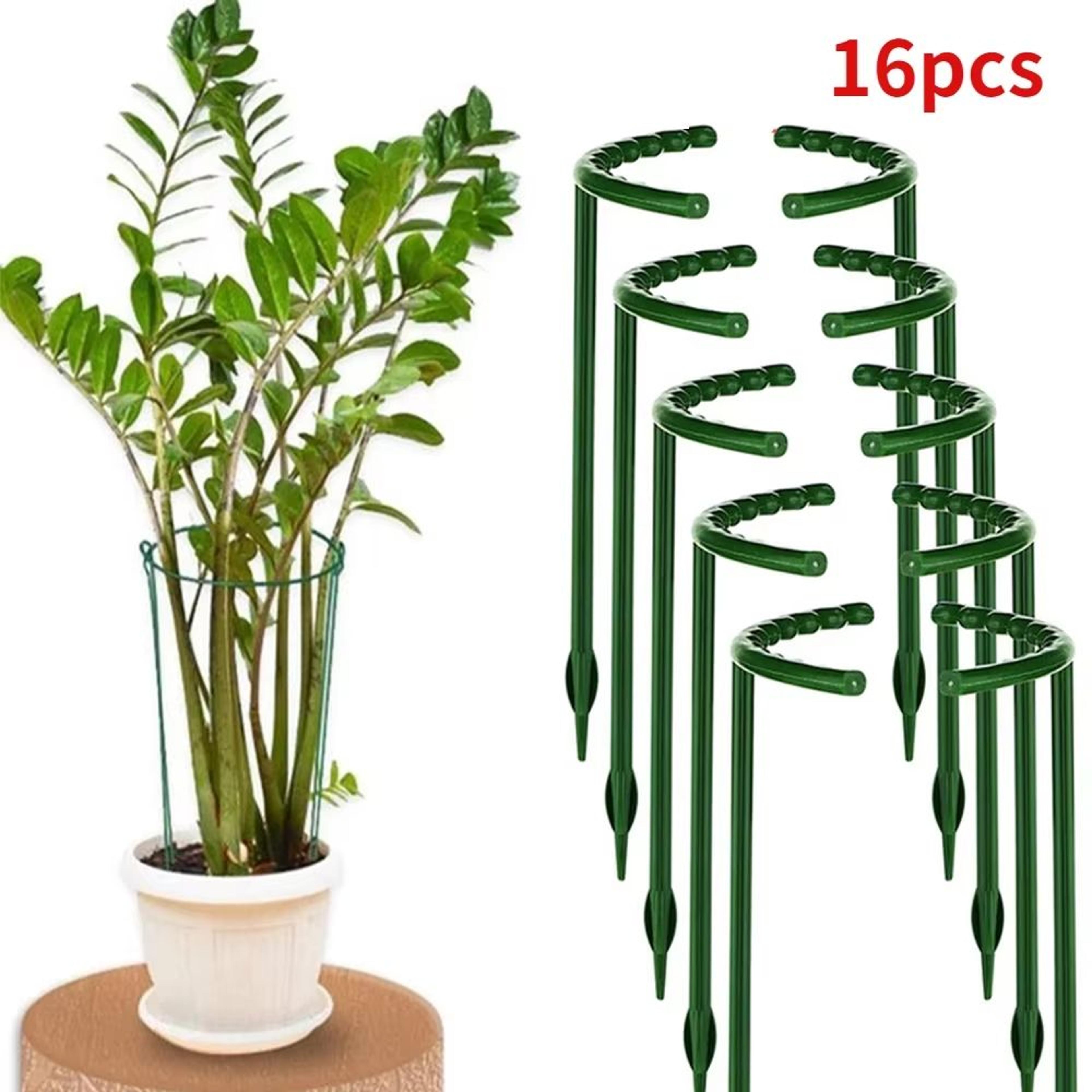 plastic garden plant support stake for flowers and greenhouse use