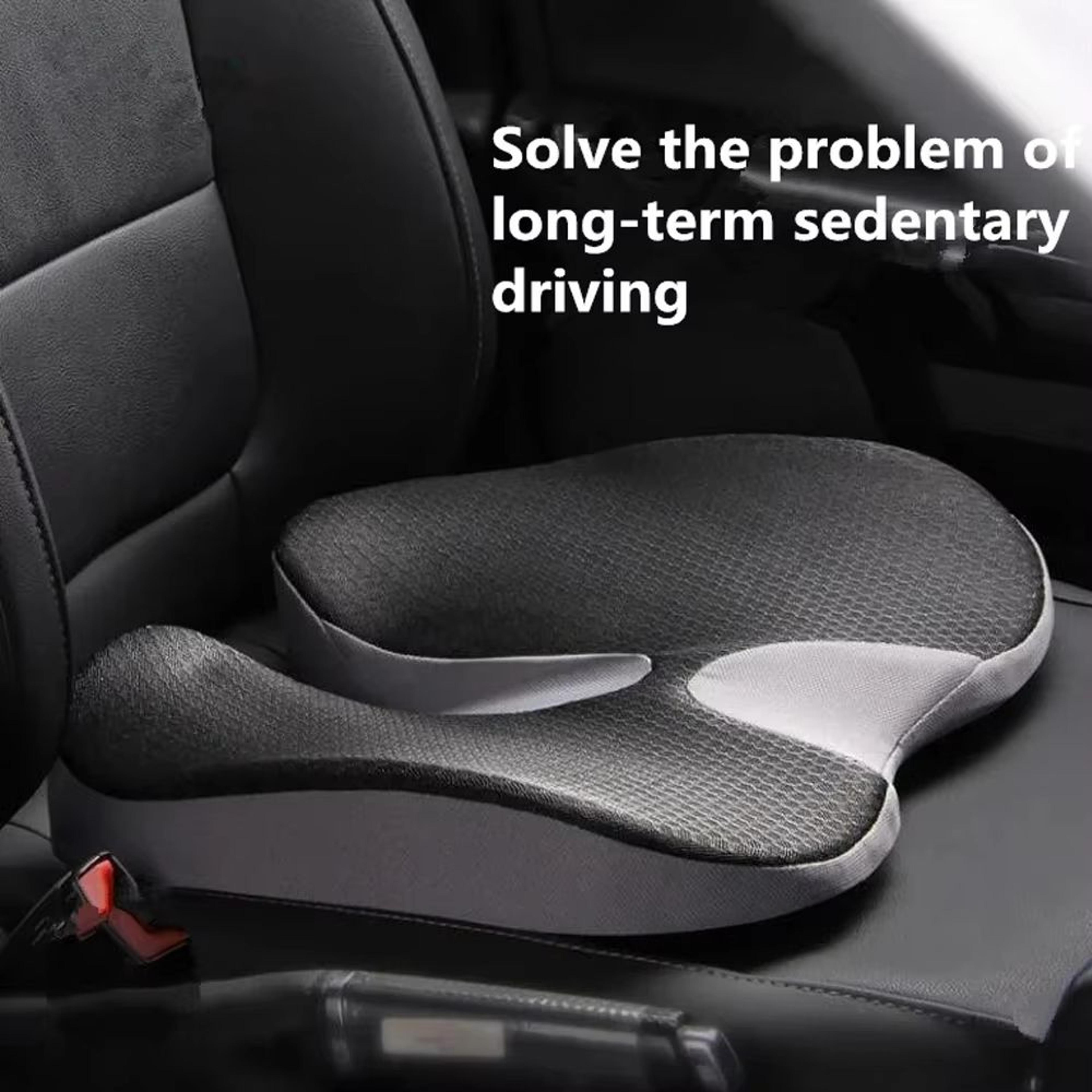 orthopedic memory foam seat cushion – non-slip support for tailbone, sciatica & back pain relief