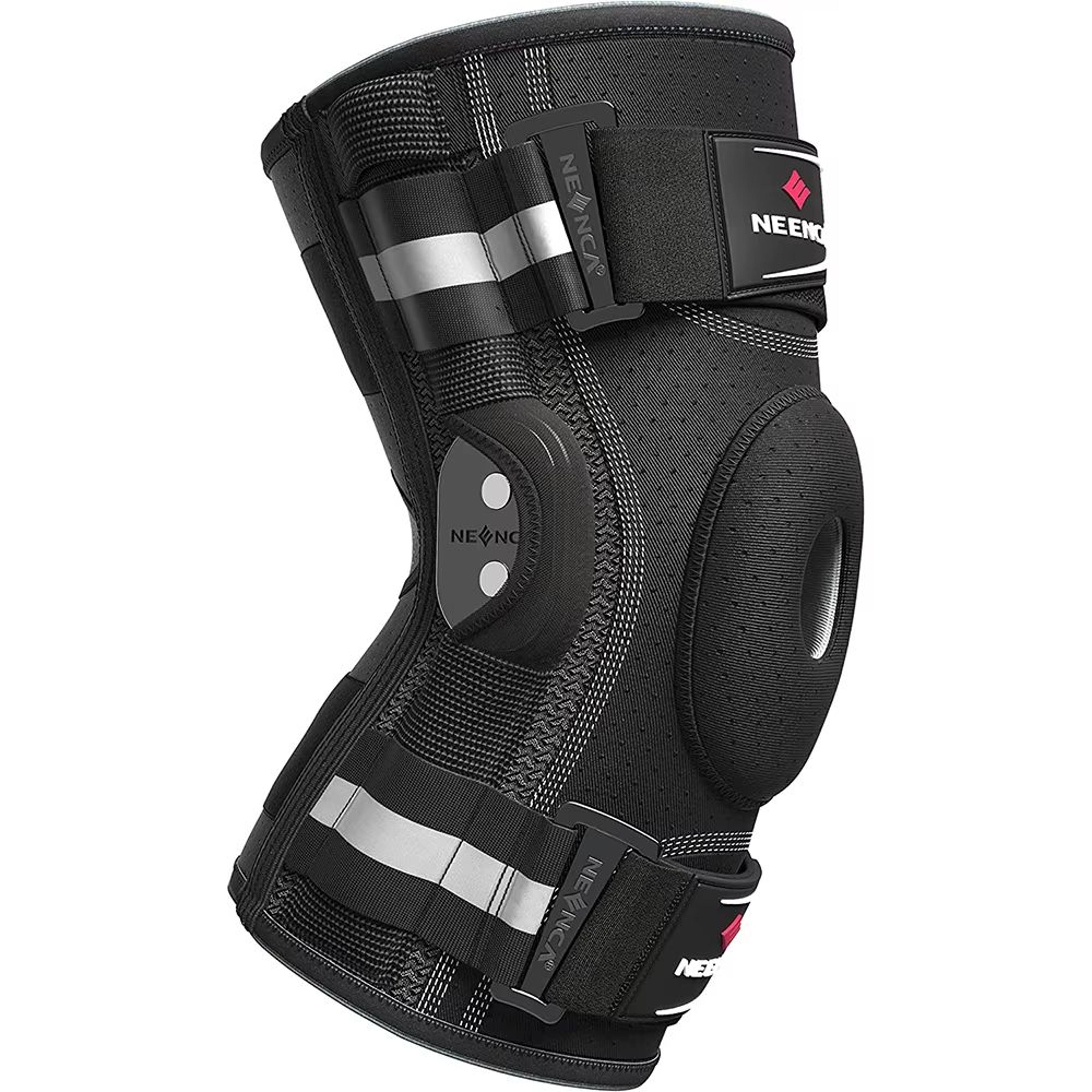 hinged knee brace – stabilizing support for acl, meniscus tear, arthritis & joint pain relief