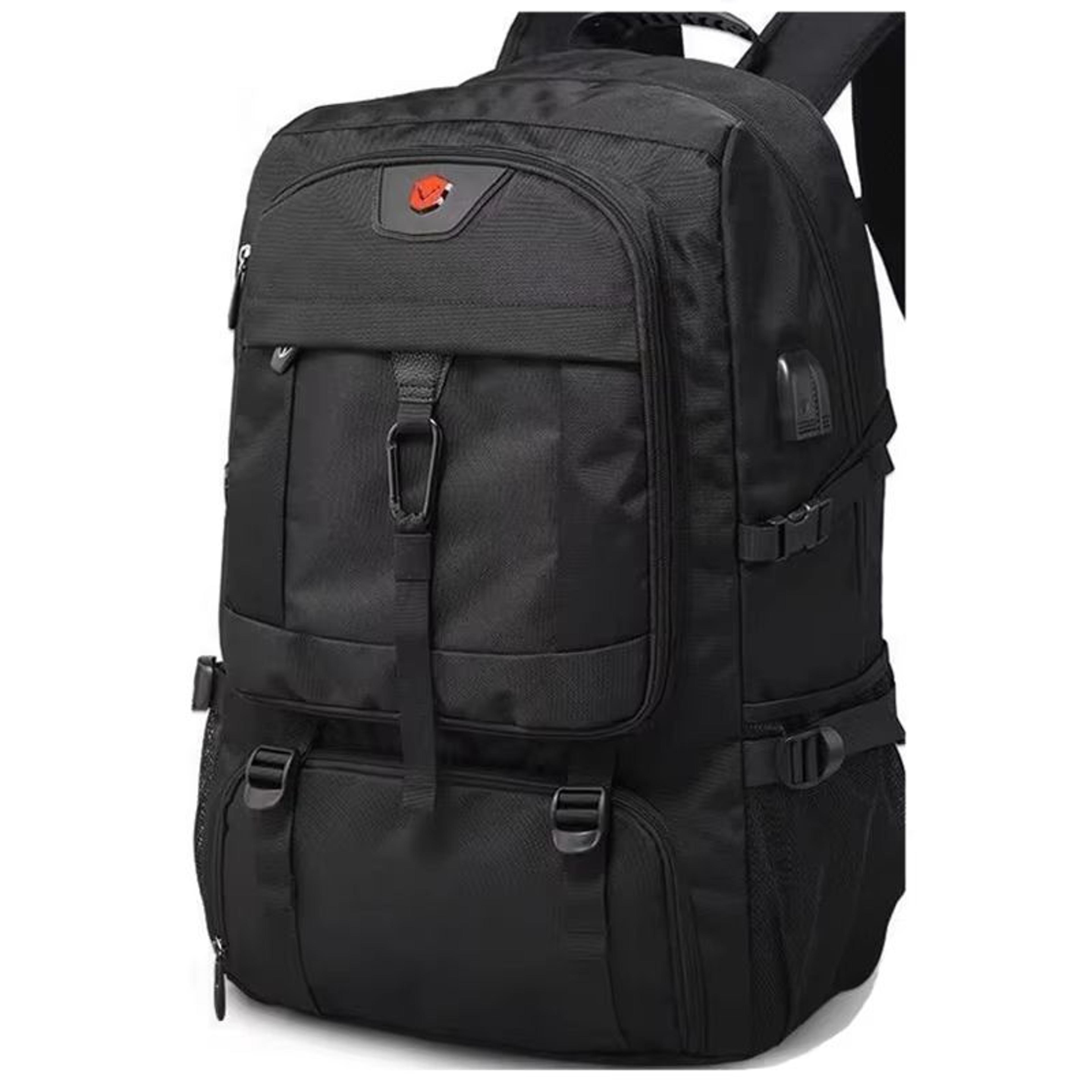 Mens Large Capacity Travel Backpack  50L80L Waterproof Outdoor Sports Bag With Shoe Compartment 1