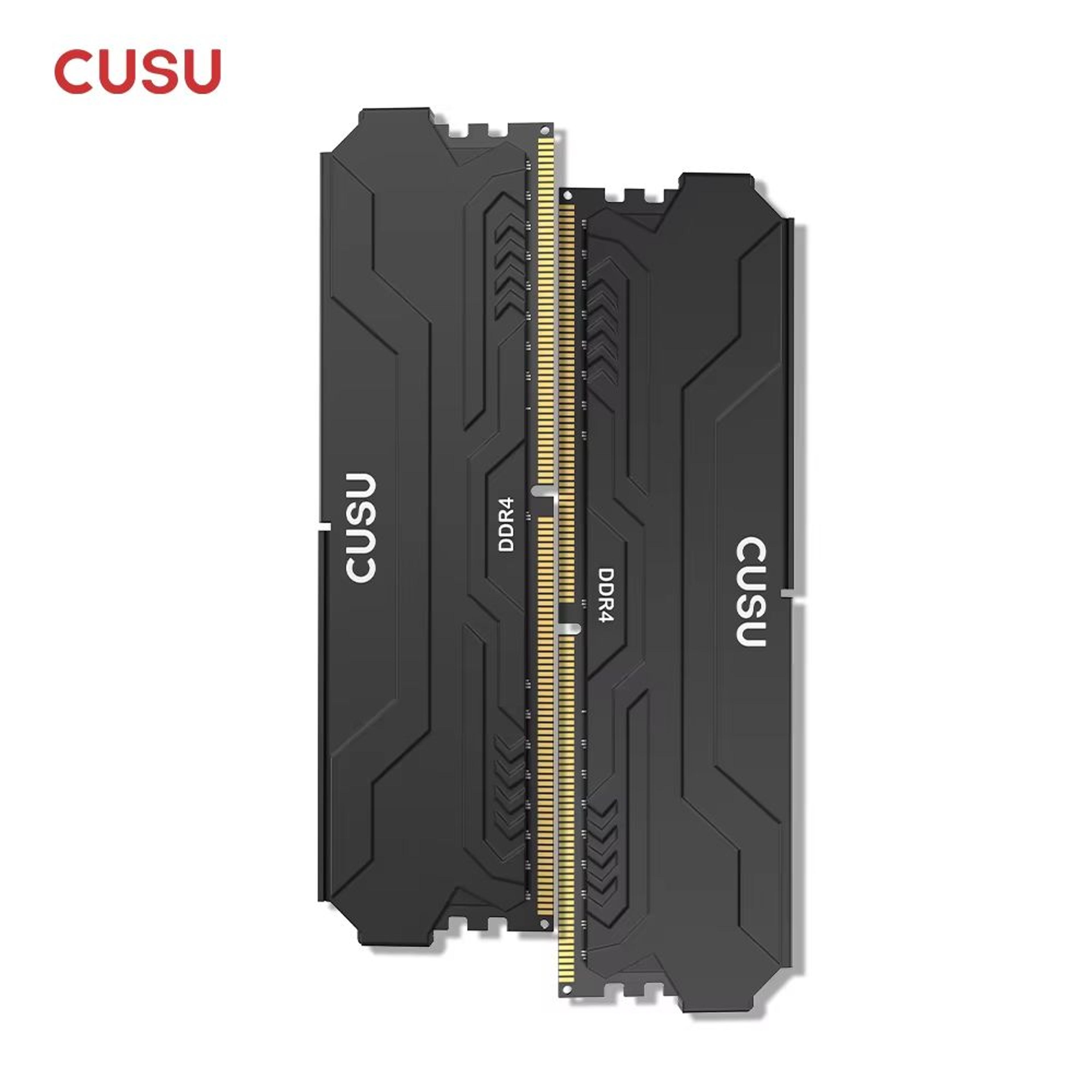cusu ddr4 desktop memory 8gb/16gb 3200mhz–3600mhz with xmp 2.0 heatsink
