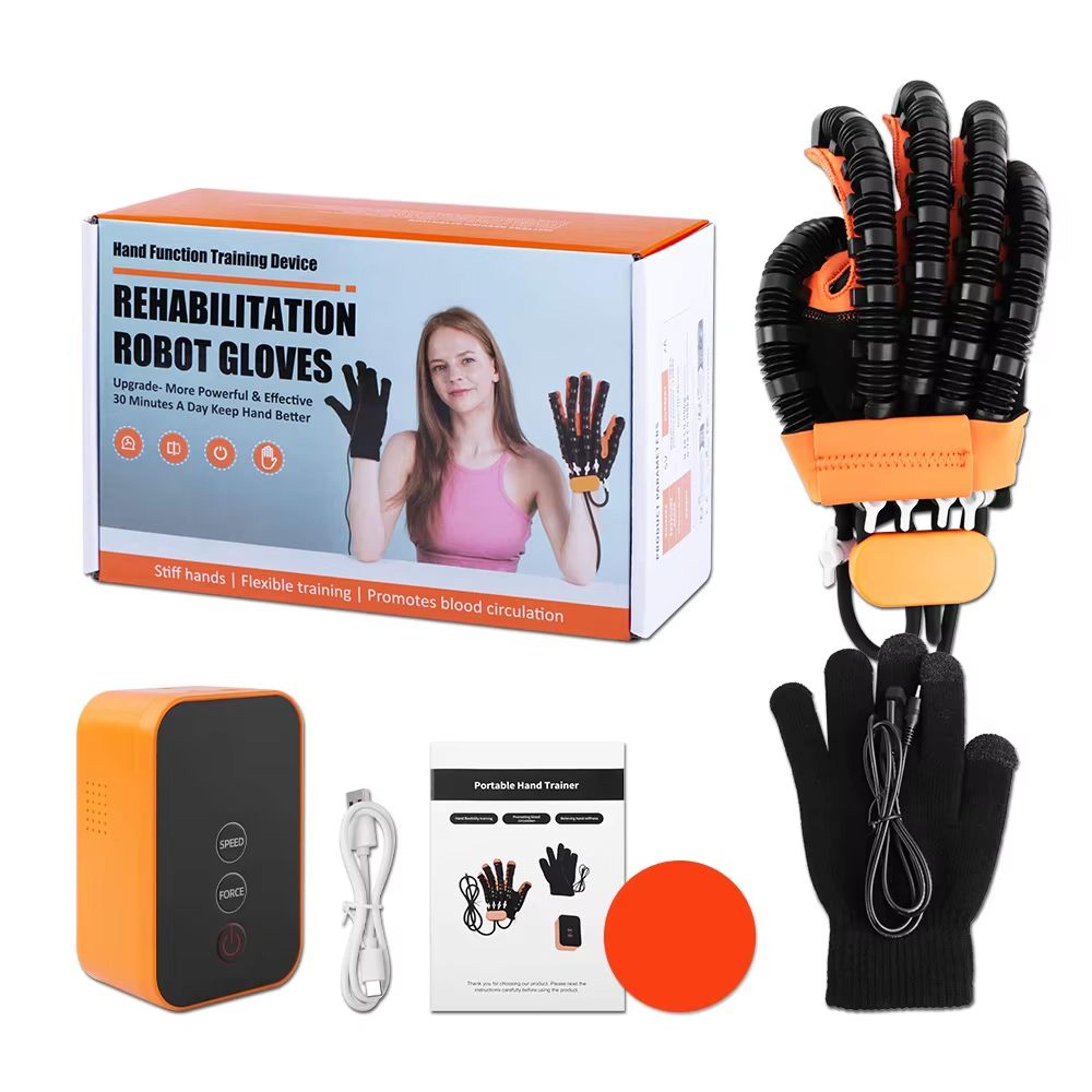 Smart Rehabilitation Robot Gloves For Stroke Recovery Hand Therapy  Finger Massage 10