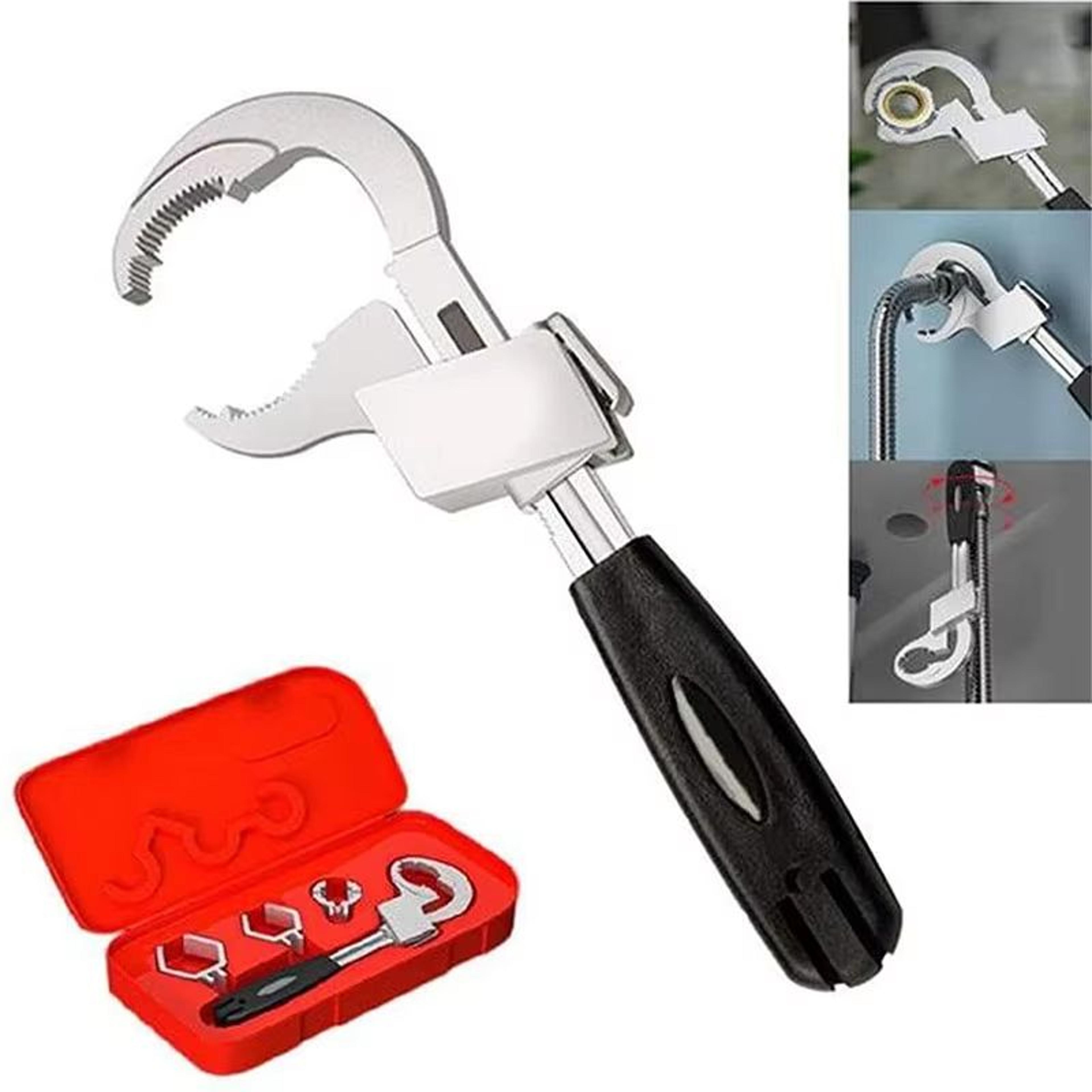 Universal Adjustable Sink Wrench  Multipurpose Plumbing Spanner For Bathroom And Kitchen Repair 7