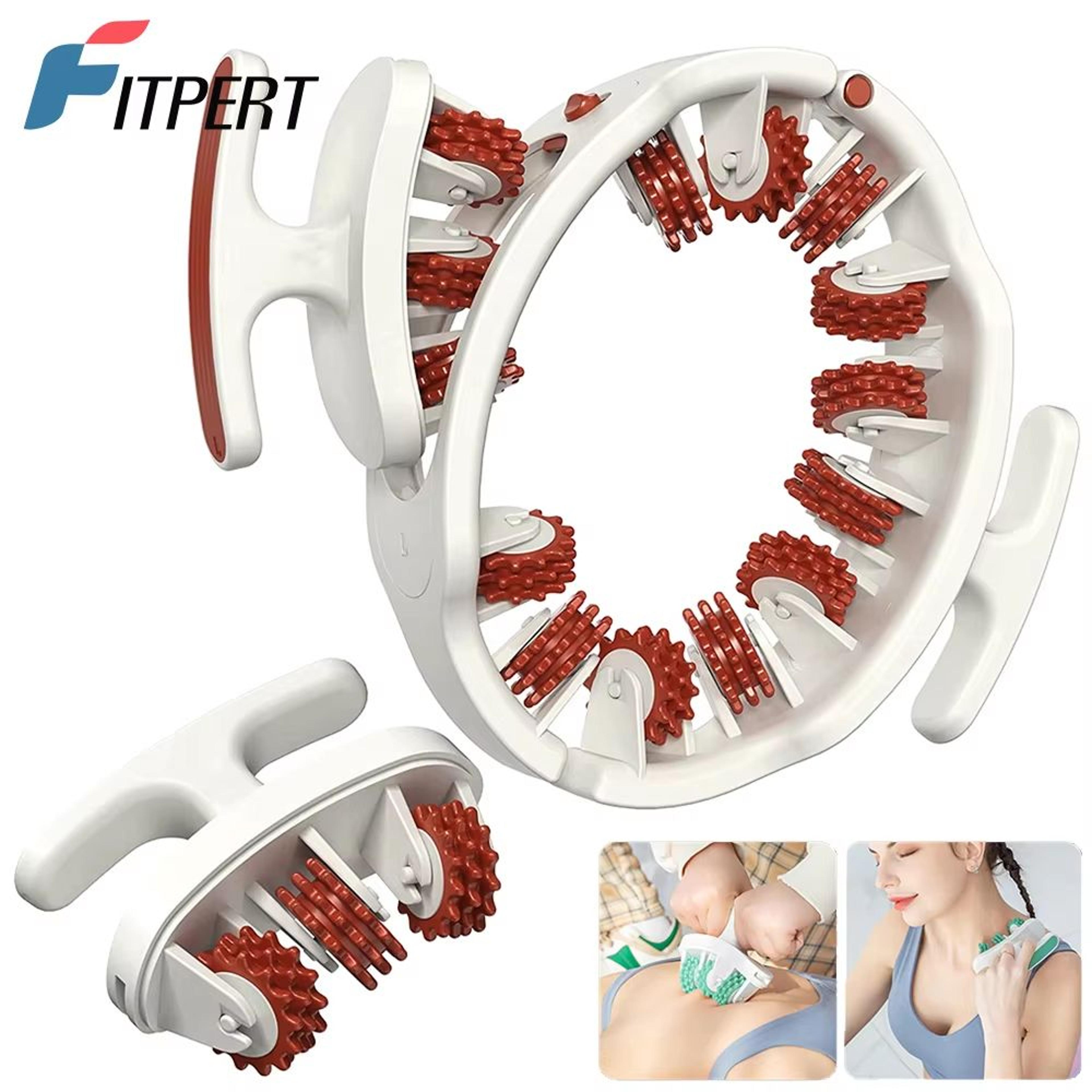 cellulite massager & manual muscle roller – multi-function leg, neck, arm & foot slimming and pelvic floor trainer