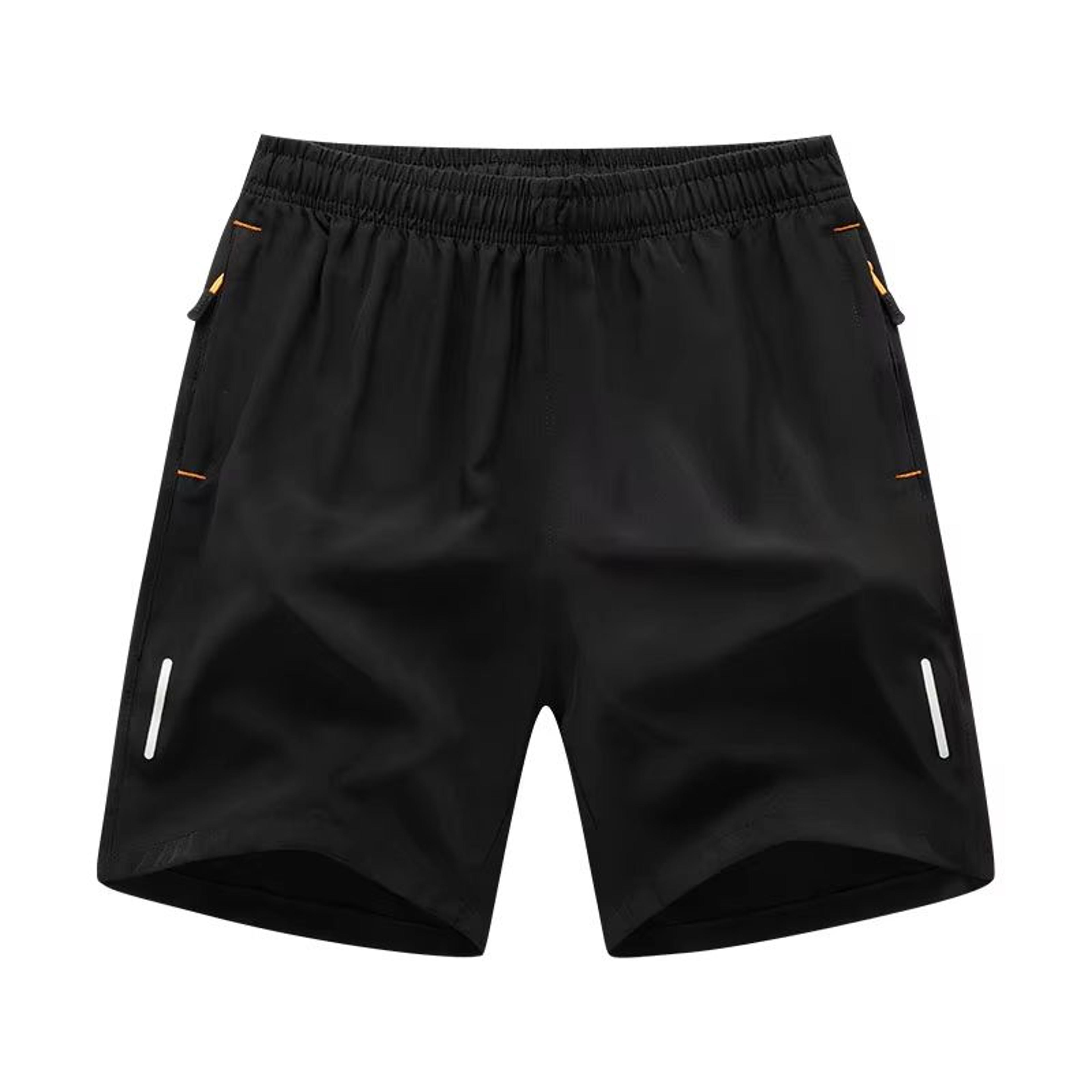 men's quick-dry ice silk casual shorts – lightweight sports pants for summer comfort