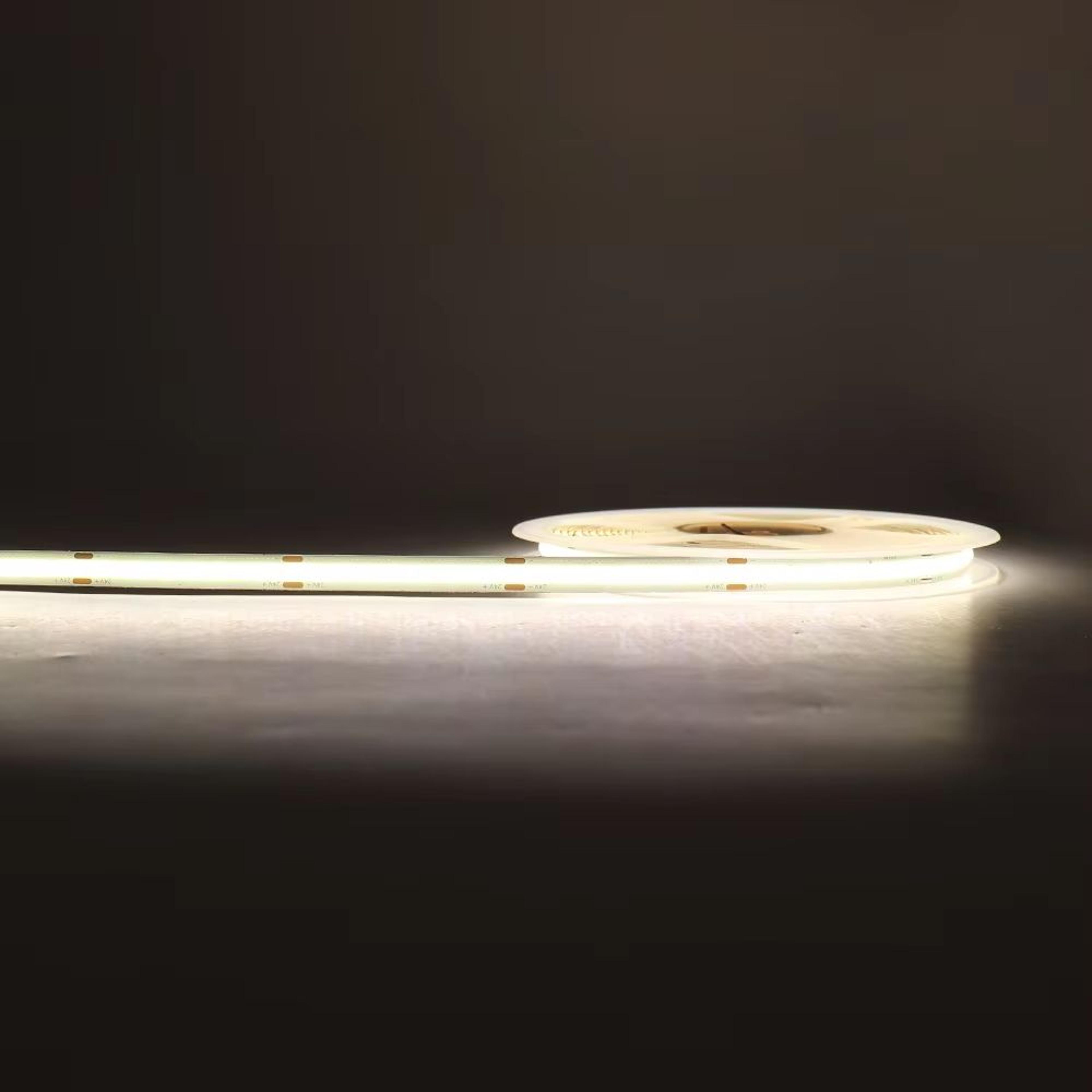 Flexible COB LED Strip Light 12V24V  High Brightness Dotless Tape Lighting For Home Auto And DIY De 9