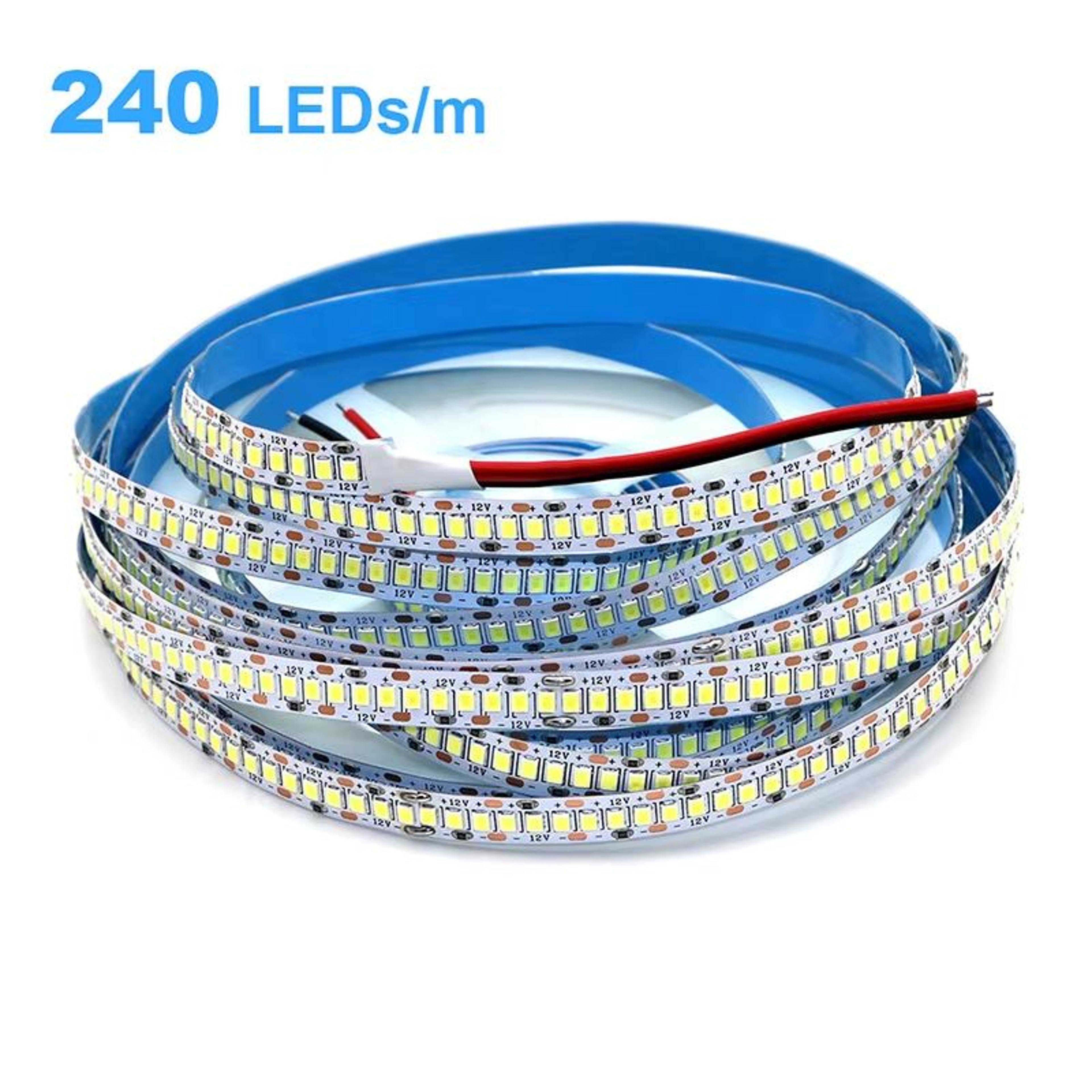 LumiFlex 2835 LED Strip Light  5M Flexible Waterproof Light Strip DC12V24V 3001200 LEDs Cuttable Ho 2