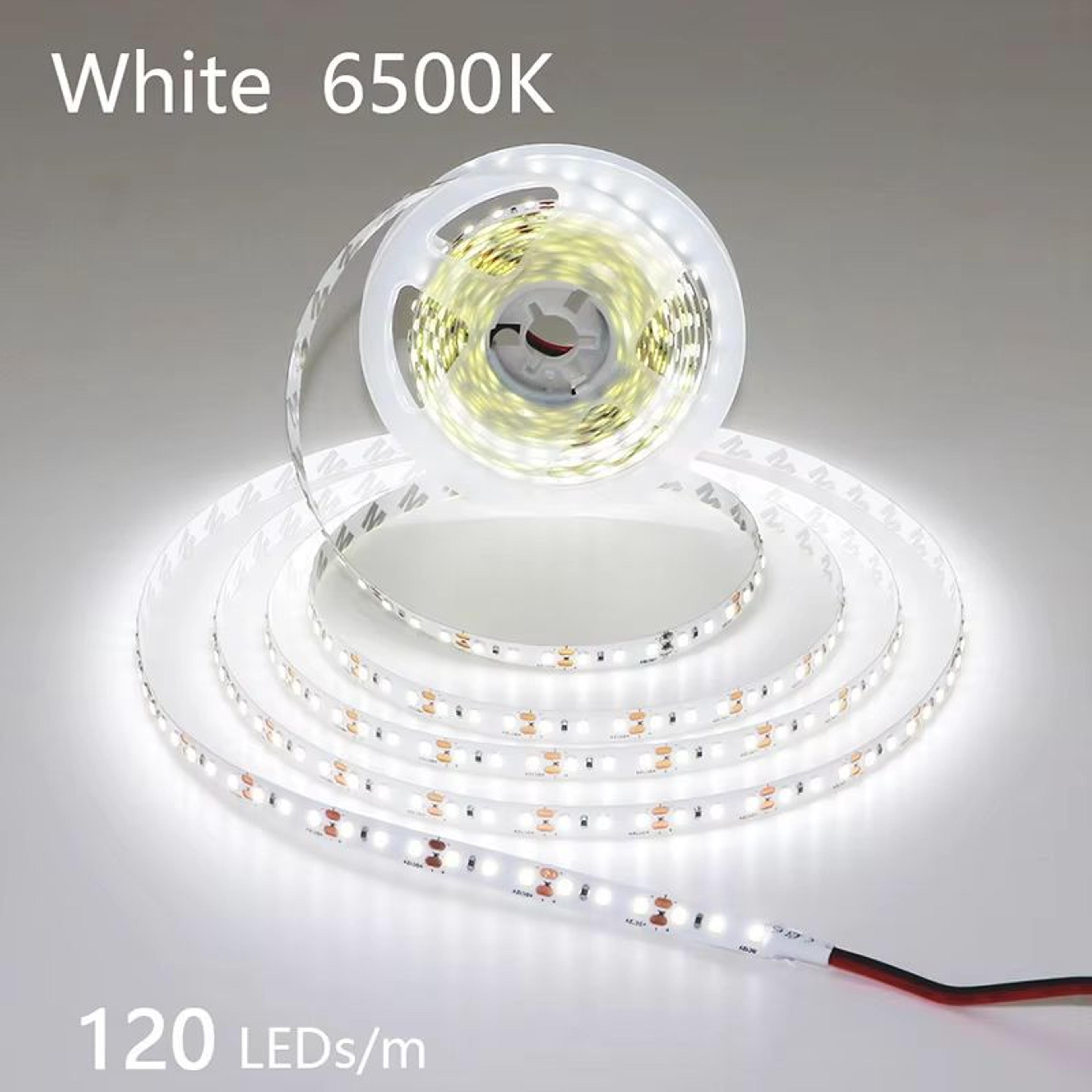 LumiFlex 2835 LED Strip Light  5M Flexible Waterproof Light Strip DC12V24V 3001200 LEDs Cuttable Ho 5