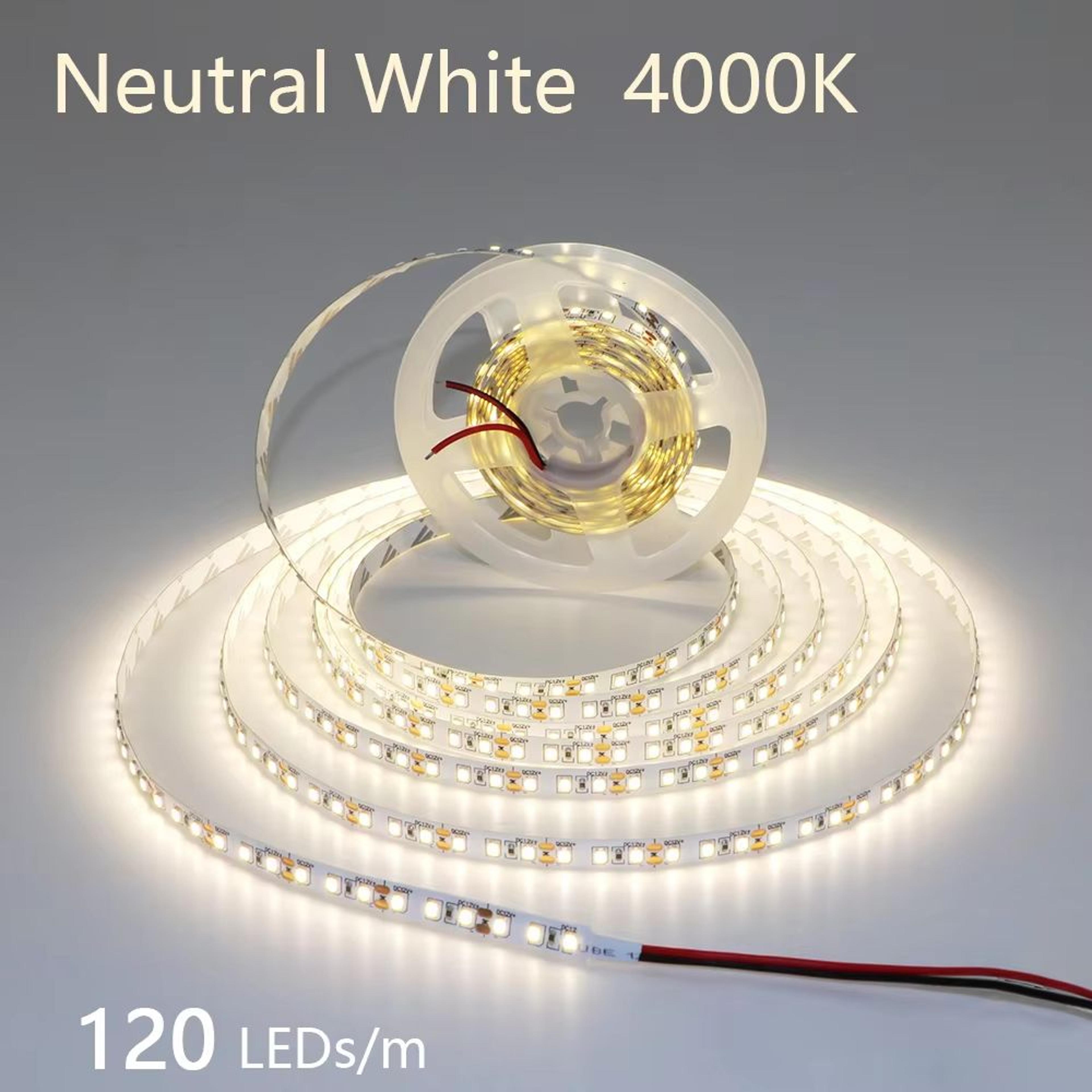 LumiFlex 2835 LED Strip Light  5M Flexible Waterproof Light Strip DC12V24V 3001200 LEDs Cuttable Ho 15