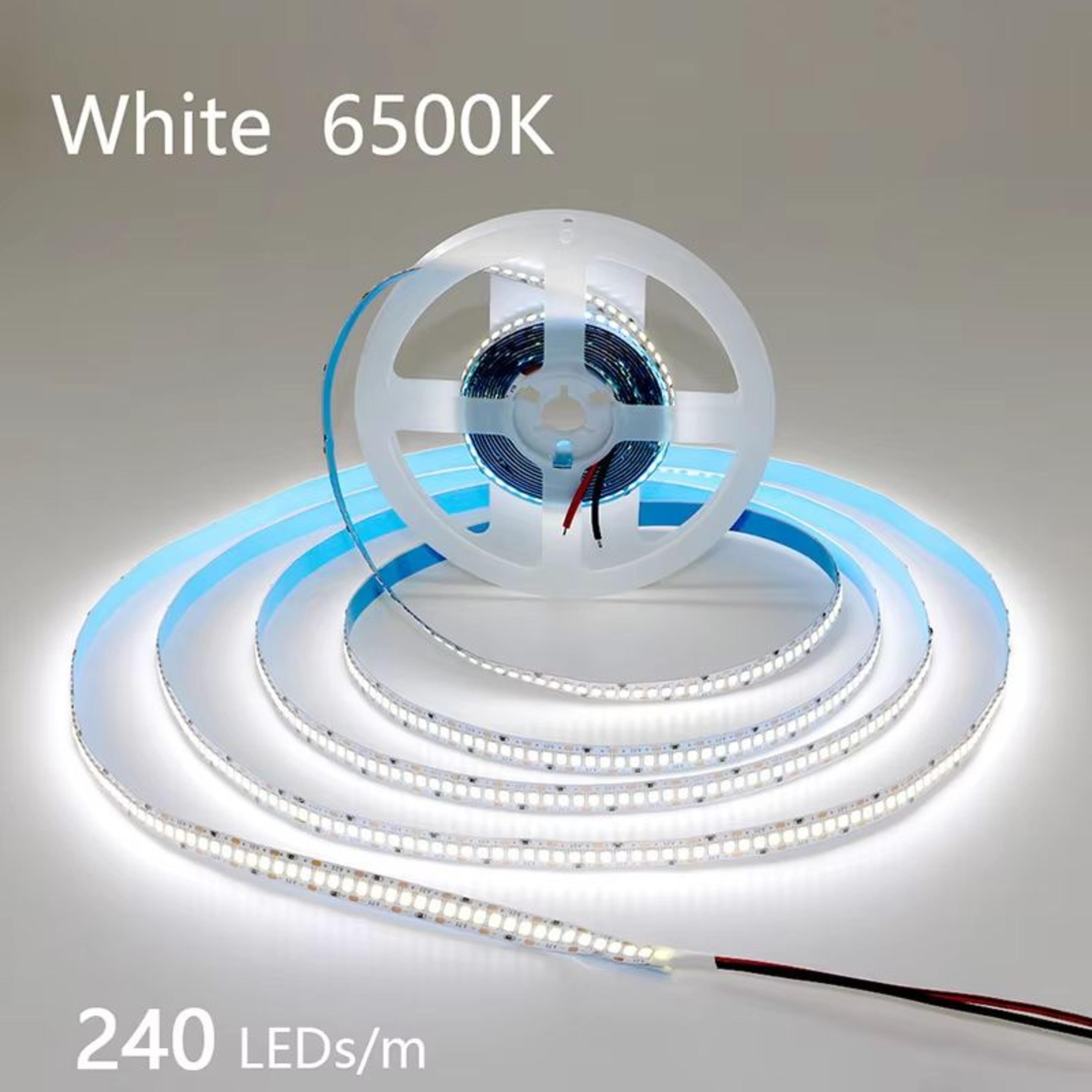 LumiFlex 2835 LED Strip Light  5M Flexible Waterproof Light Strip DC12V24V 3001200 LEDs Cuttable Ho 24