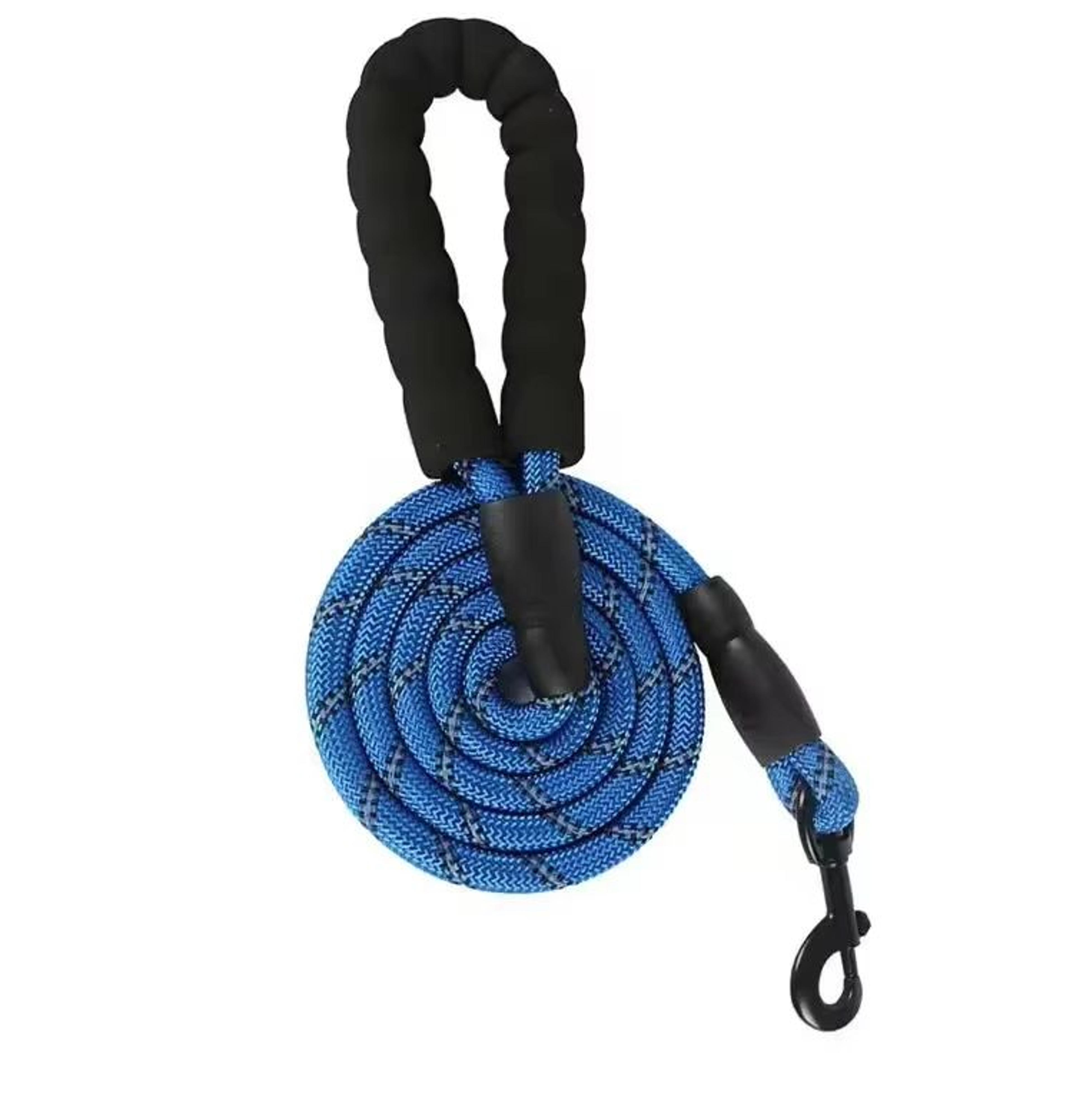 Durable Reflective Dog Leash  HeavyDuty Nylon Lead For Small Medium  Large Dogs 10