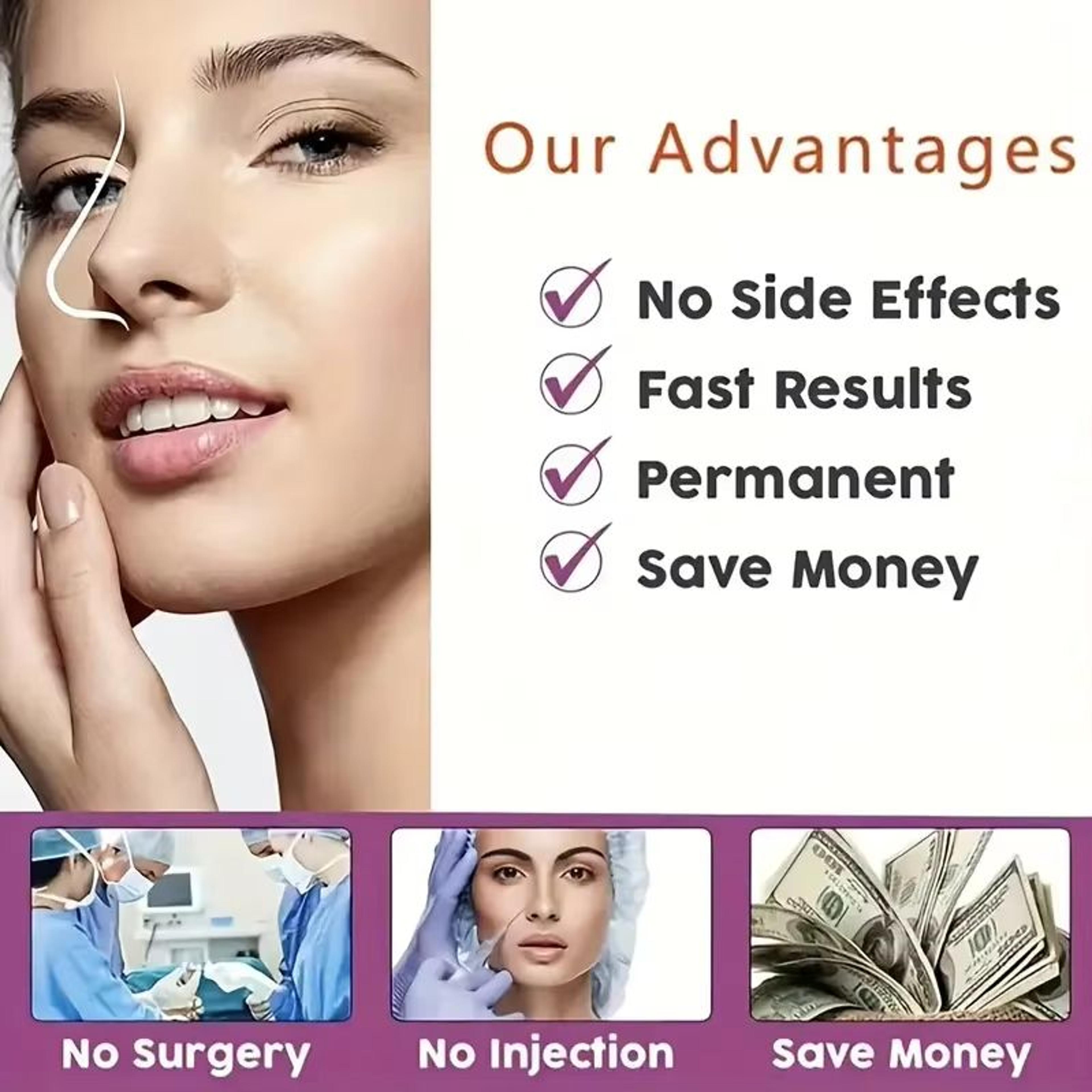 ComfortLift Painless Nose Bridge Corrector  NonSurgical Nose Lifting  Shaping Tool For Men And Wome 2