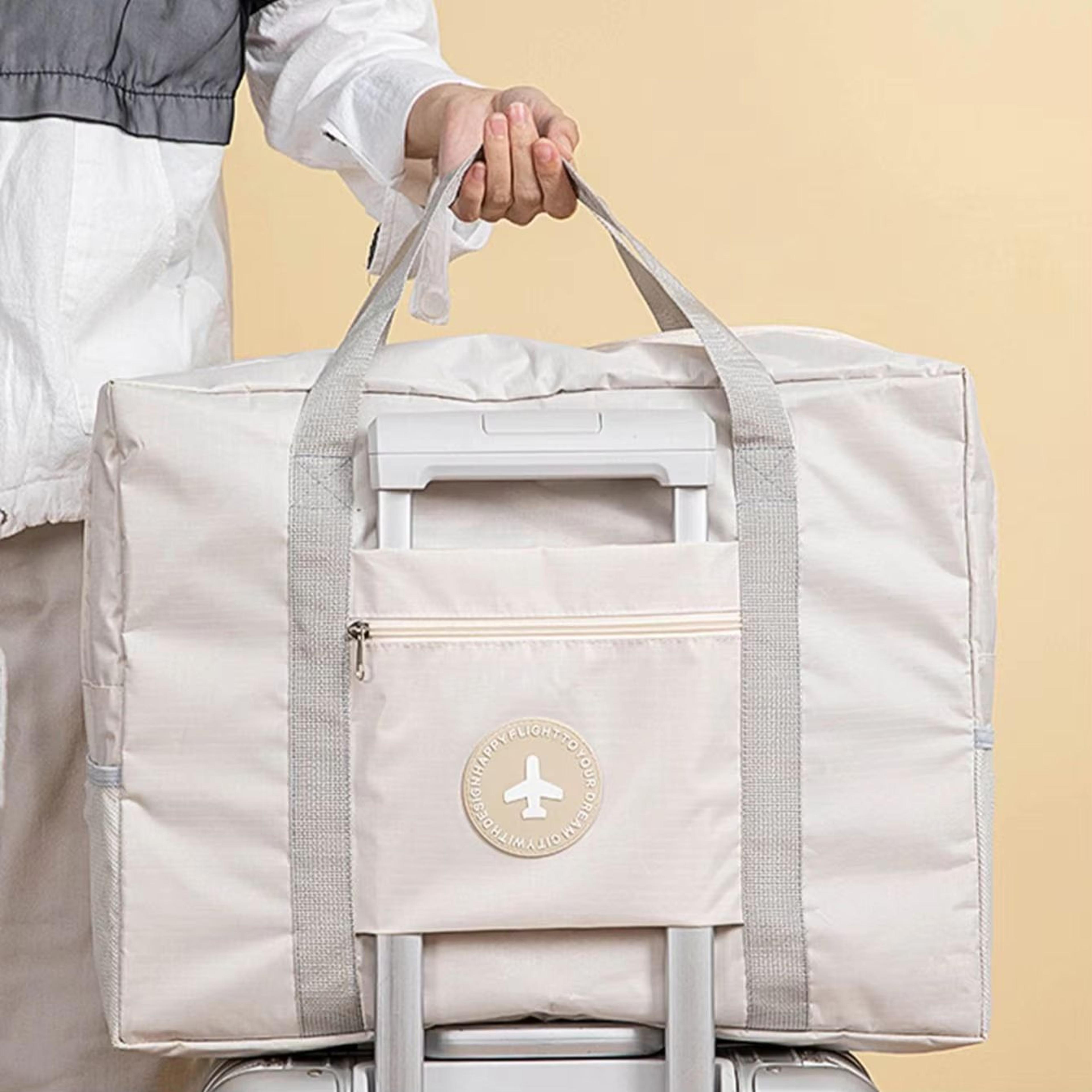 freshfold foldable travel bag – compact outdoor tote for men & women
