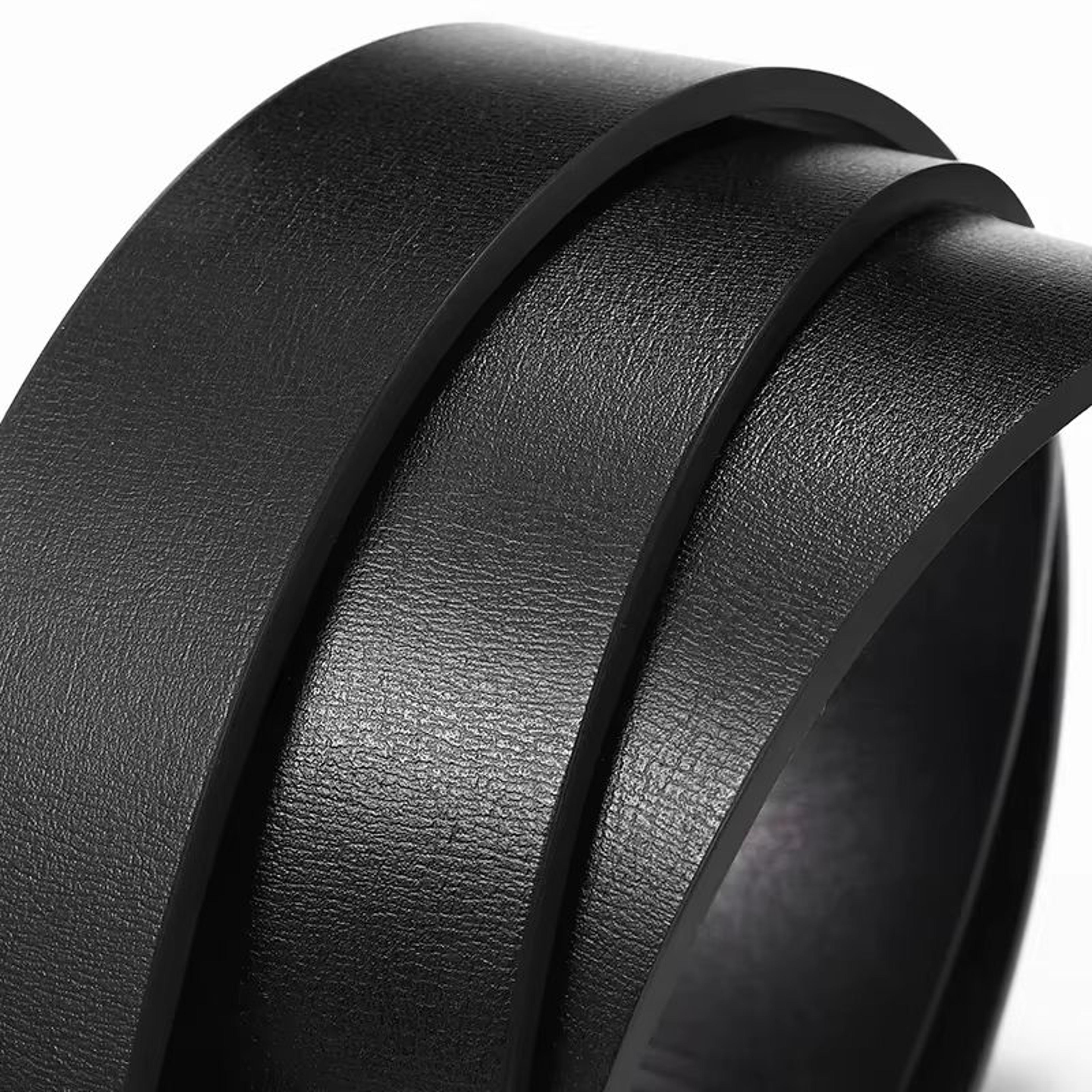 EliteLine Mens Automatic Buckle Belt High Quality Toothless Business Casual Belt 3