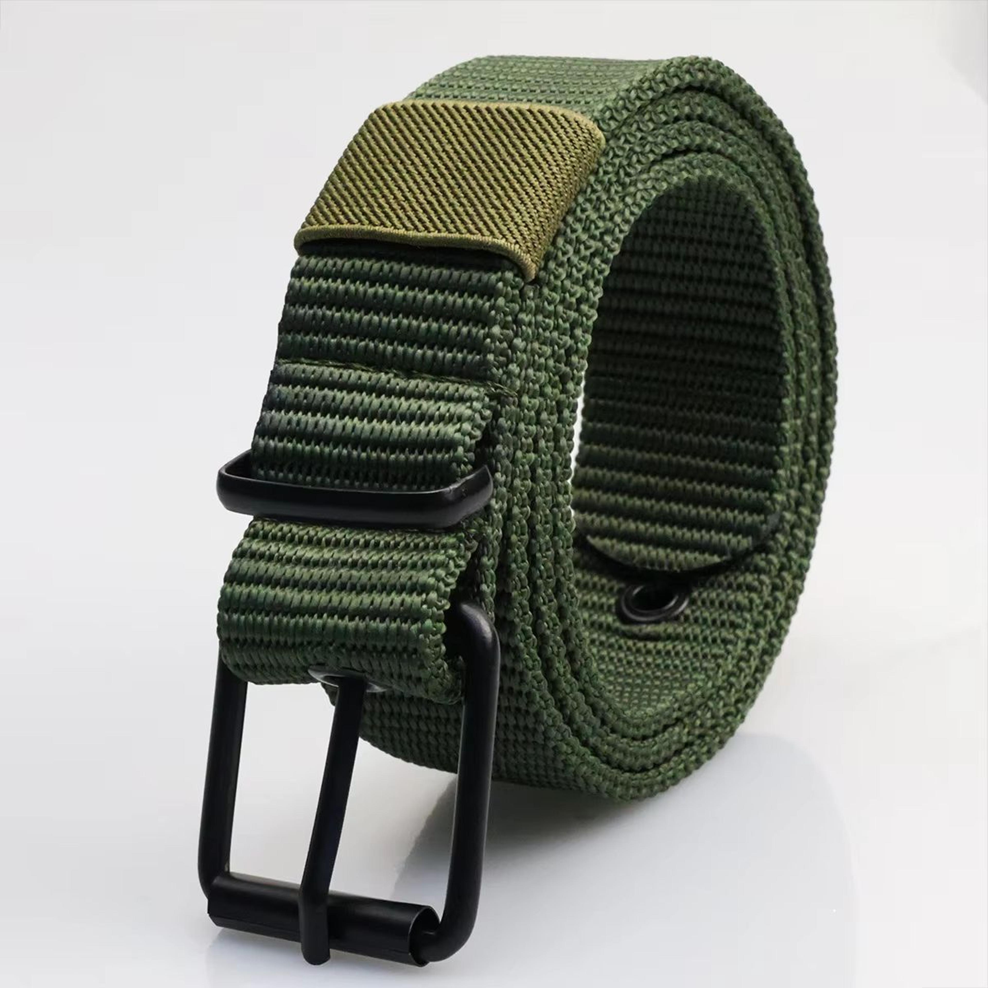 PorousPin Canvas Belt Mens Adjustable Pin Buckle Training And Denim Belt 5