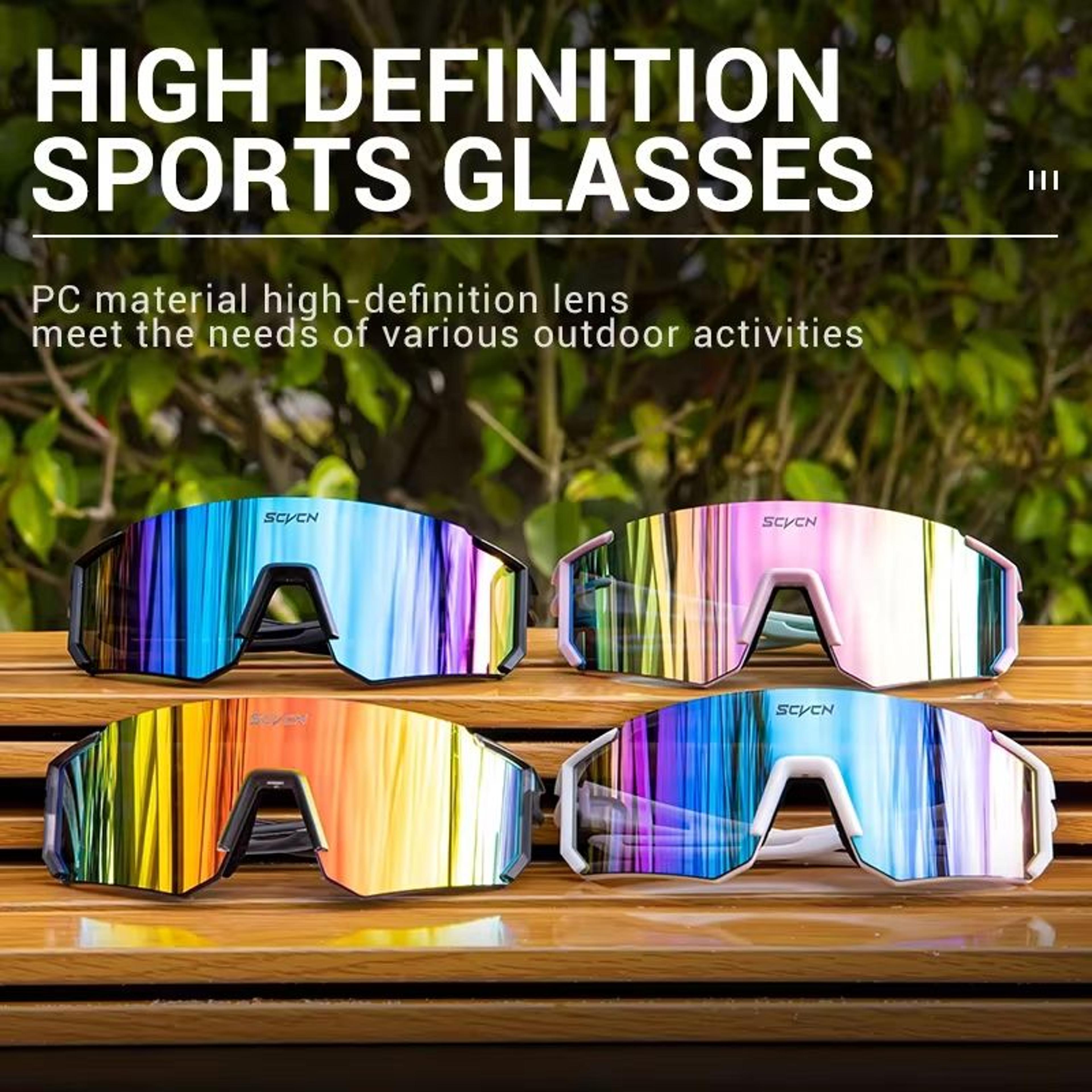 SCVCN AllTerrain UV400 Cycling Sunglasses  Unisex MTB  Driving Sports Goggles 4