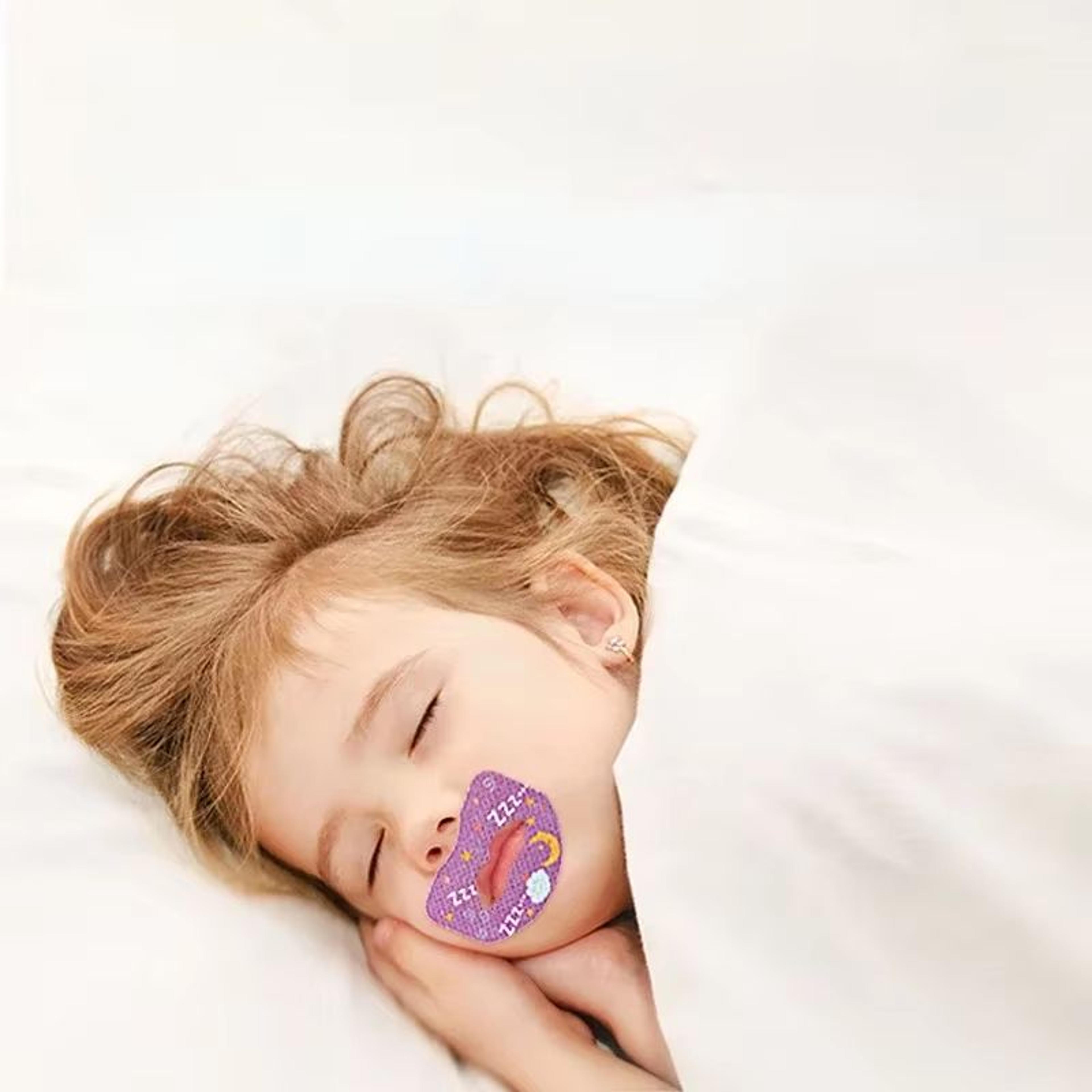 snoreguard sleeppatch 30 pack – anti-snoring lip & nose breathing correction sticker