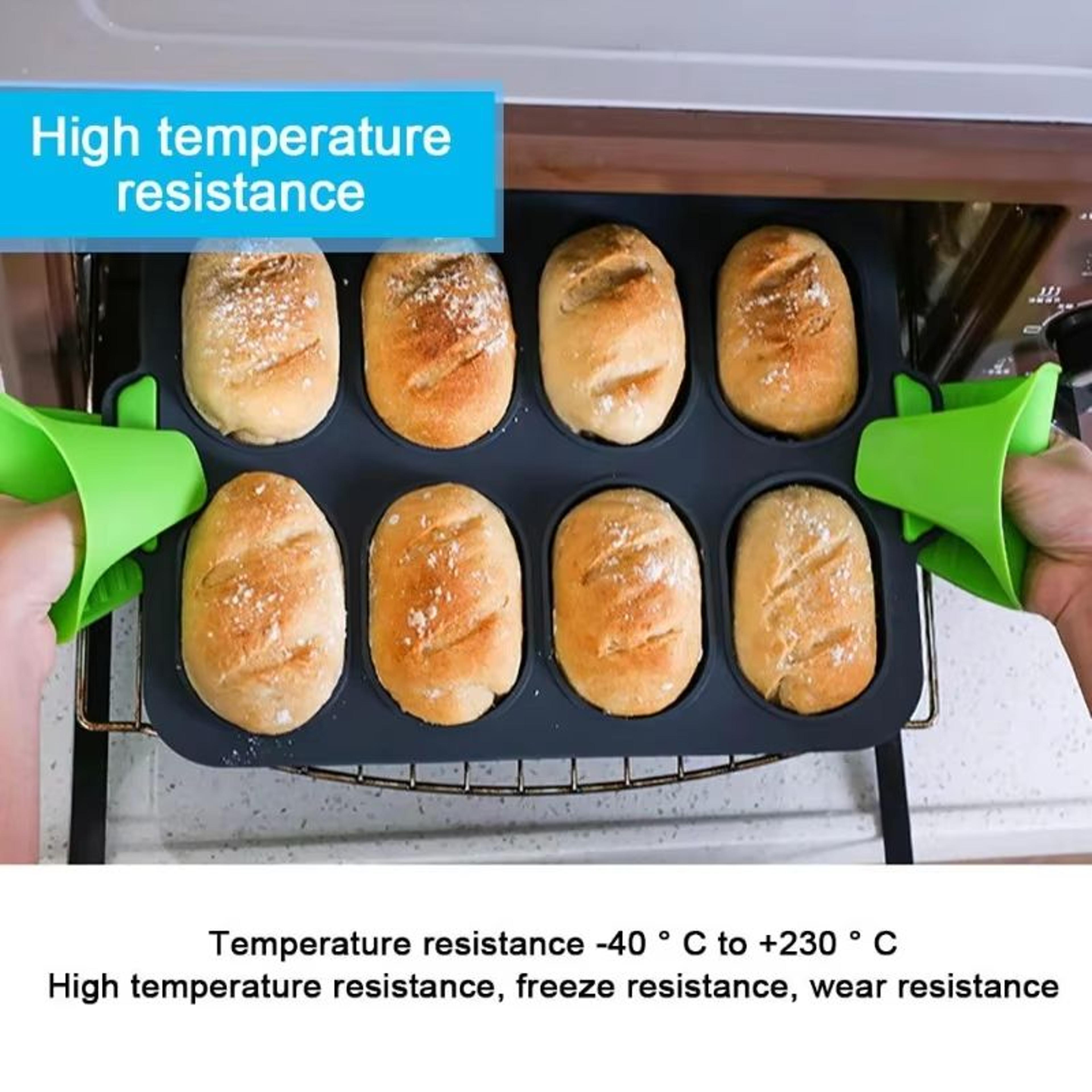 Silicone Mini Baguette Baking Tray Non Stick Bread Mold 2
