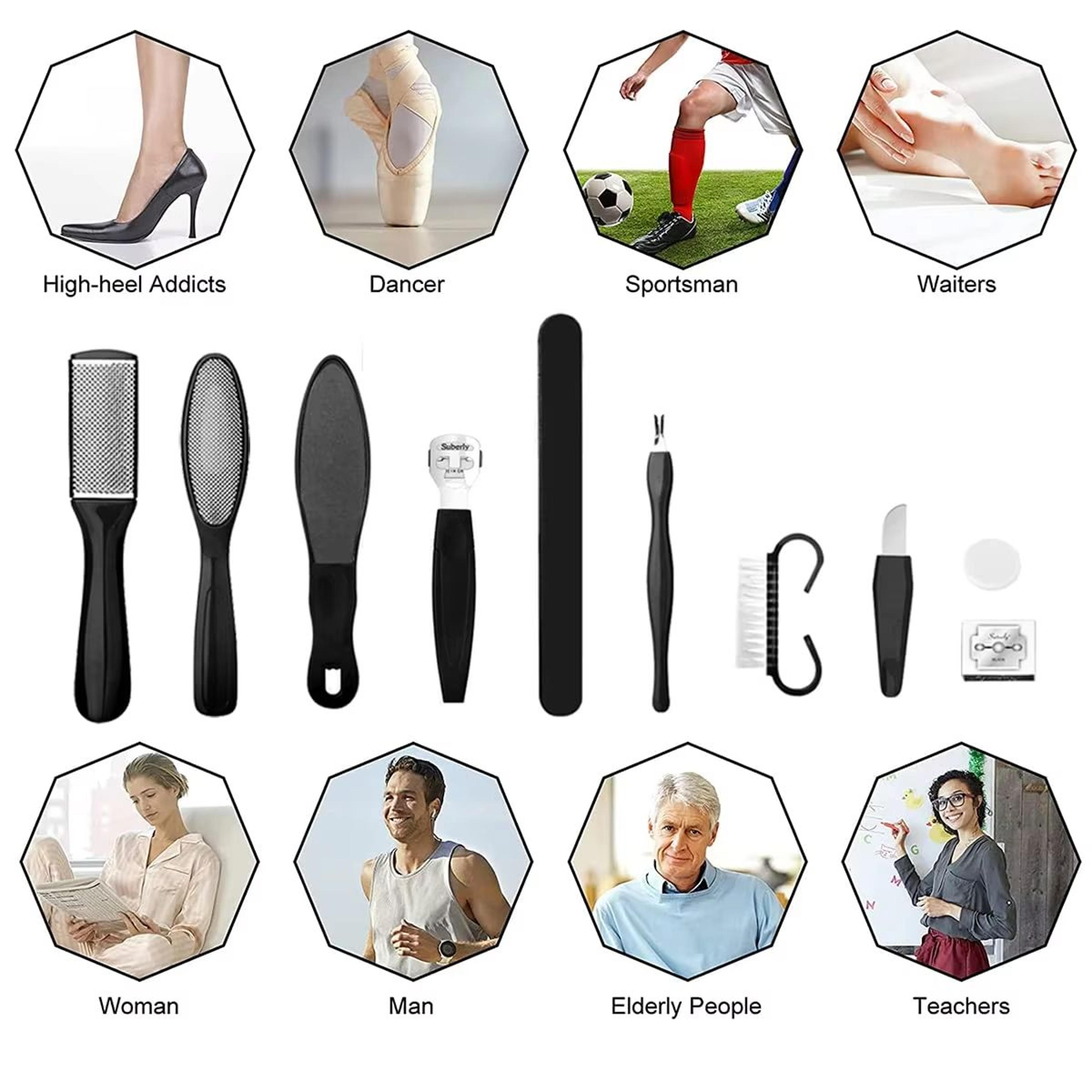 Ultimate FootSpa 10in1 Professional Pedicure Set  Stainless Steel Foot Care Kit 1