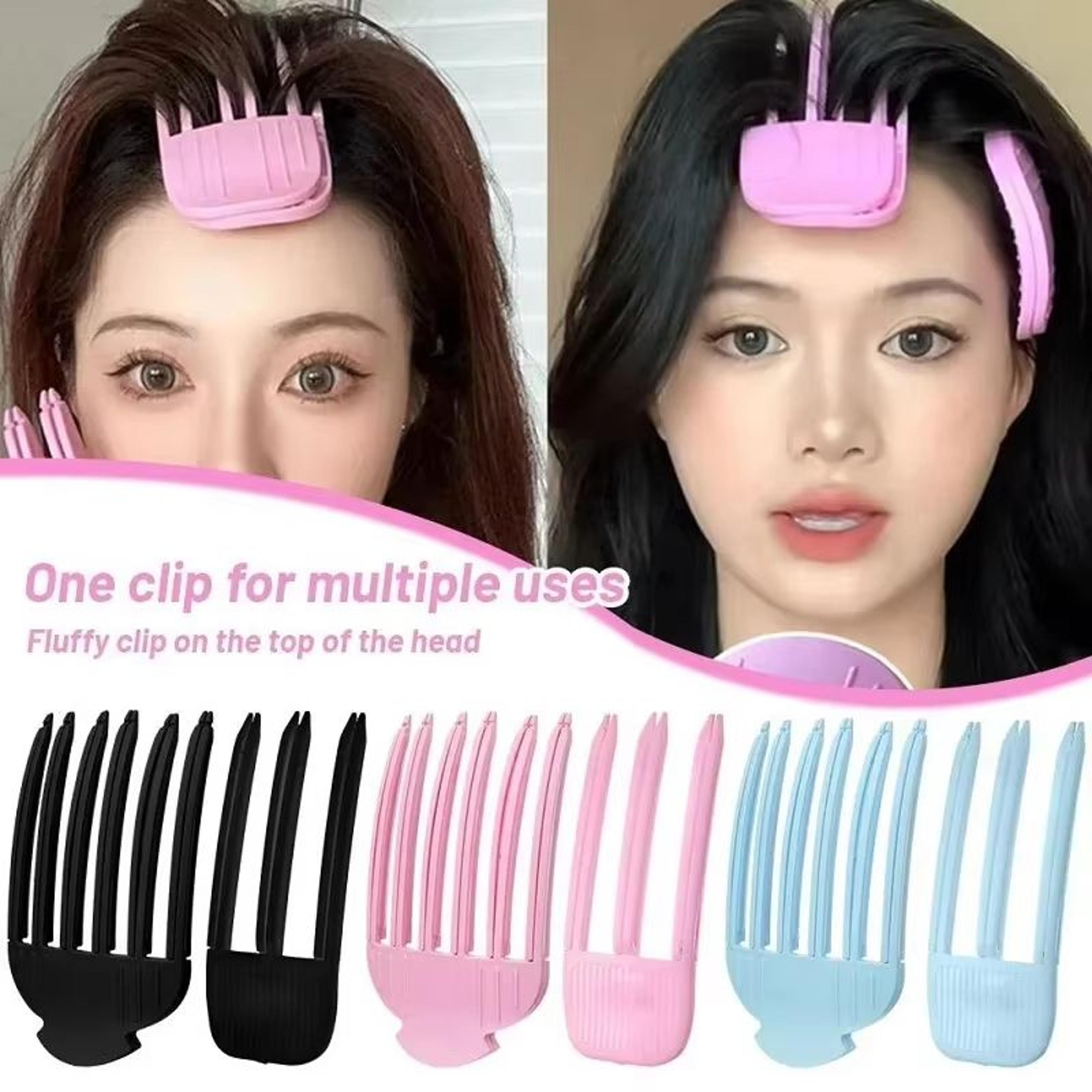 Heatless VolumeLift Curling Clip Set For Natural Root Texture 5