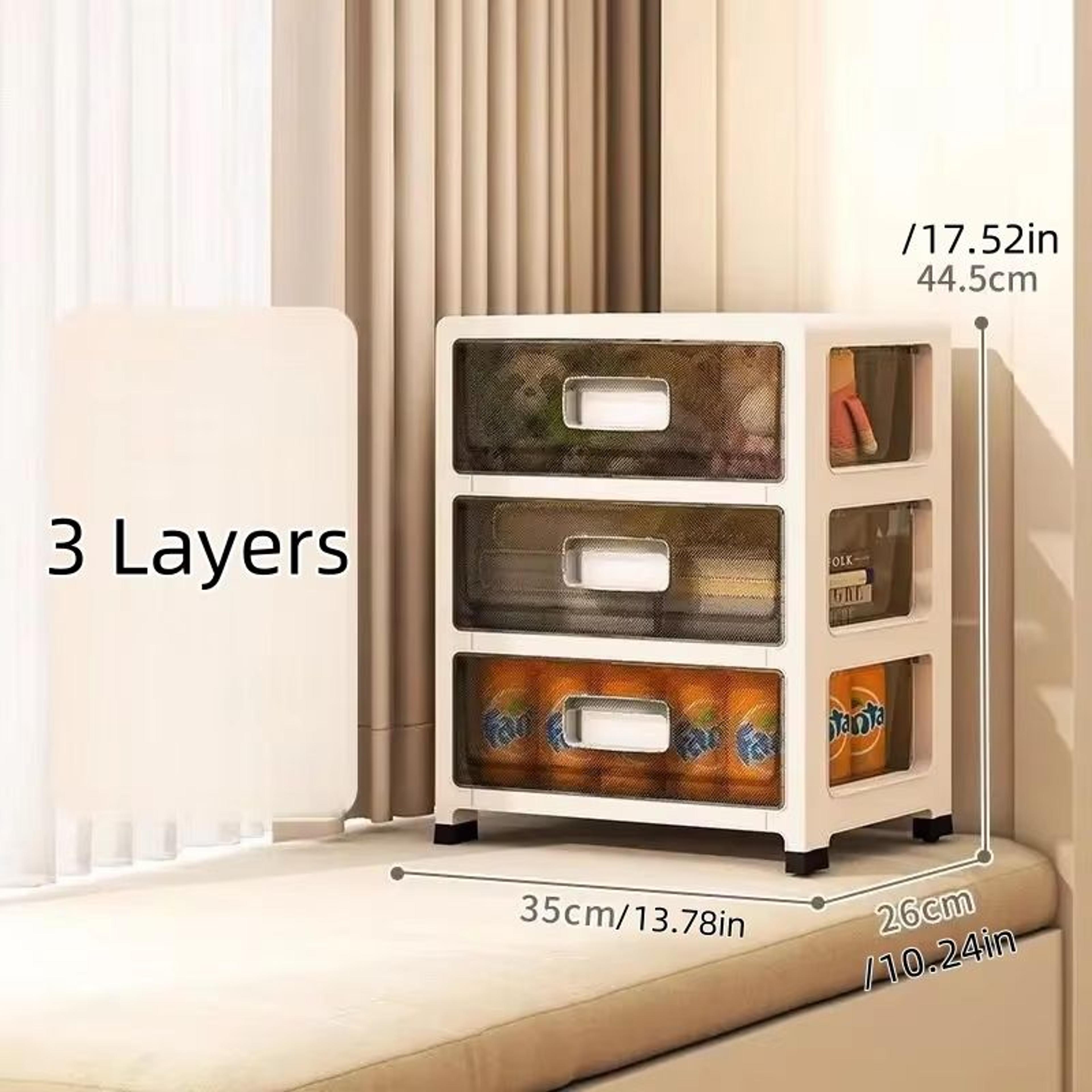 36 Tier Large Capacity Storage Cabinet Space Saving Organizer For Living Room Bedroom And Study 17