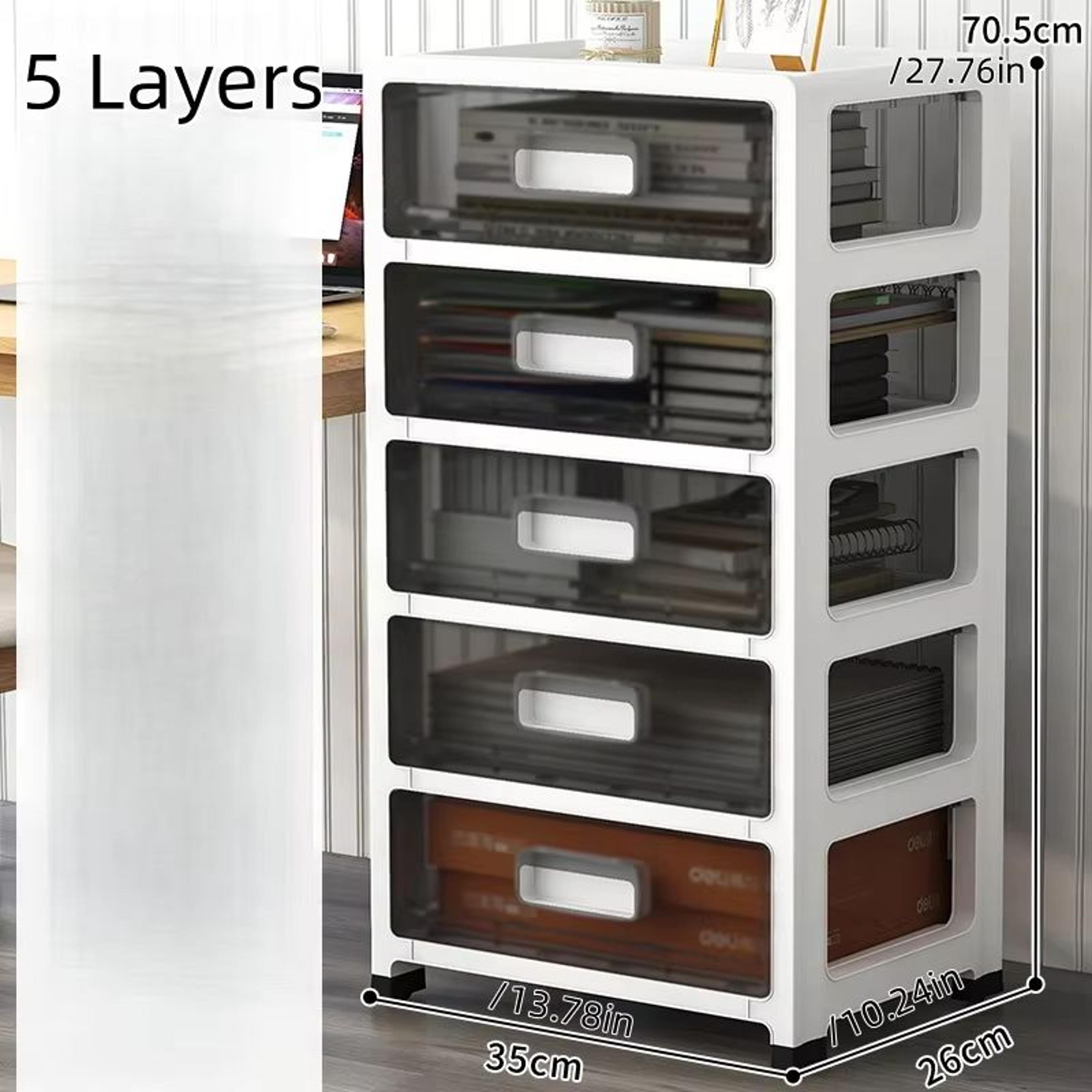 36 Tier Large Capacity Storage Cabinet Space Saving Organizer For Living Room Bedroom And Study 21