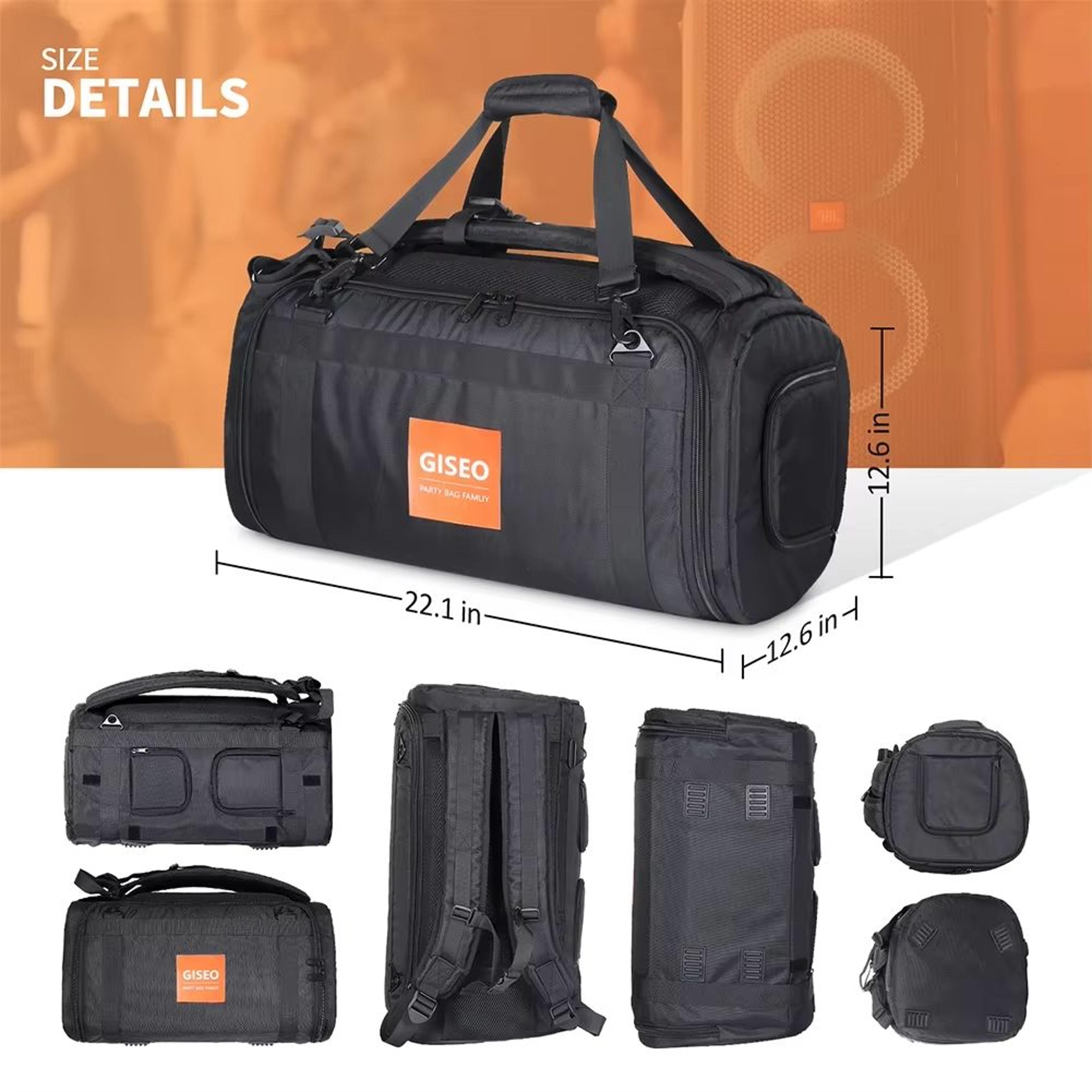 Waterproof Oxford Cloth Carrying Case For JBL PartyBox Portable Speakers 12