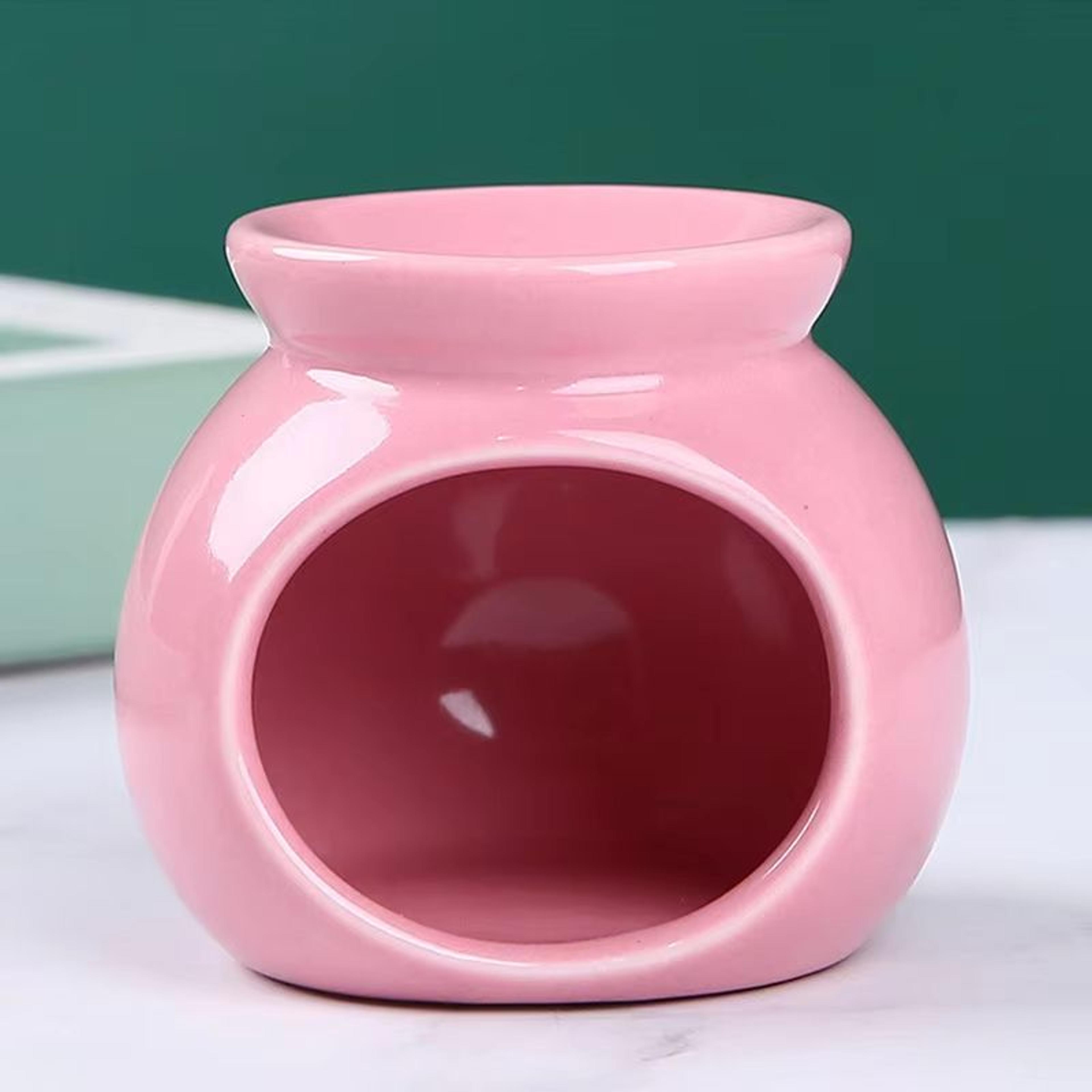 Porcelain Essential Oil Aroma Burner Ceramic Candle Diffuser Minimalist Home Aromatherapy Decor 7