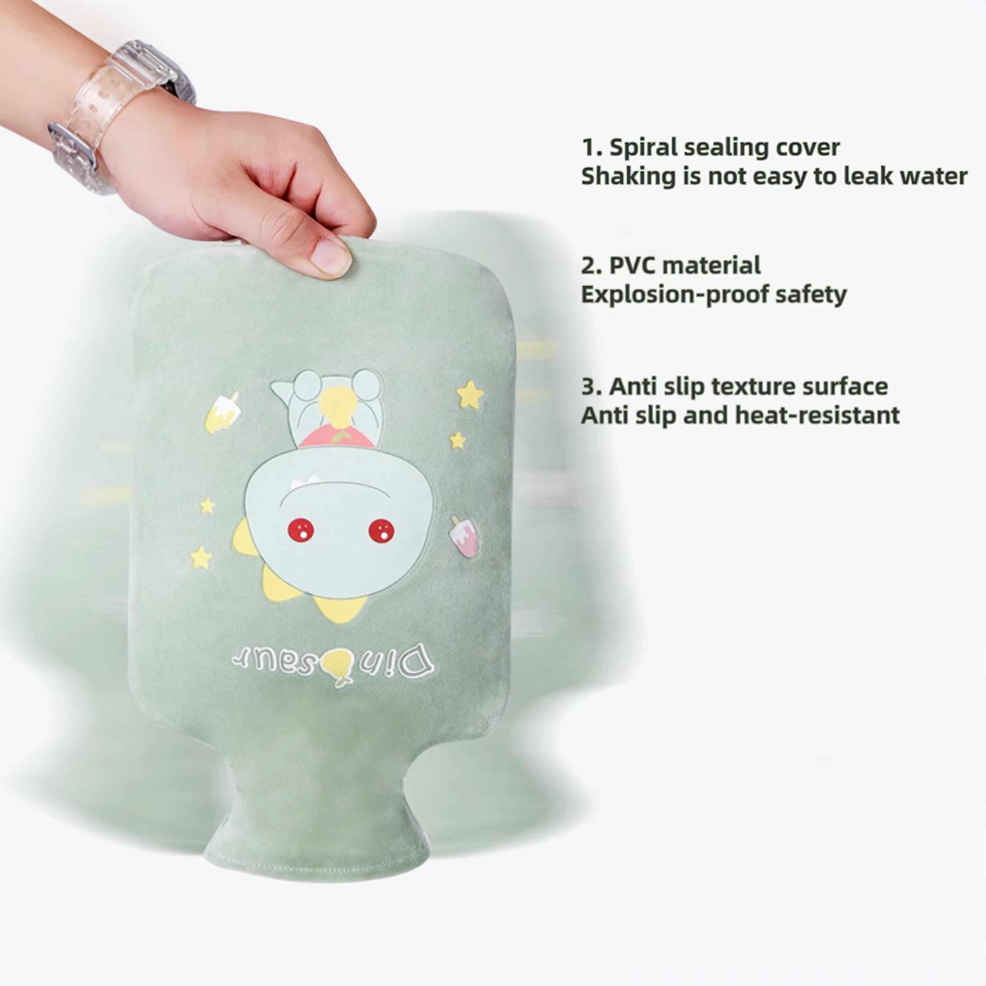 Thick PVC Insulated Hot Water Bottle ExplosionProof For LongLasting Warmth And HotCold Therapy 1