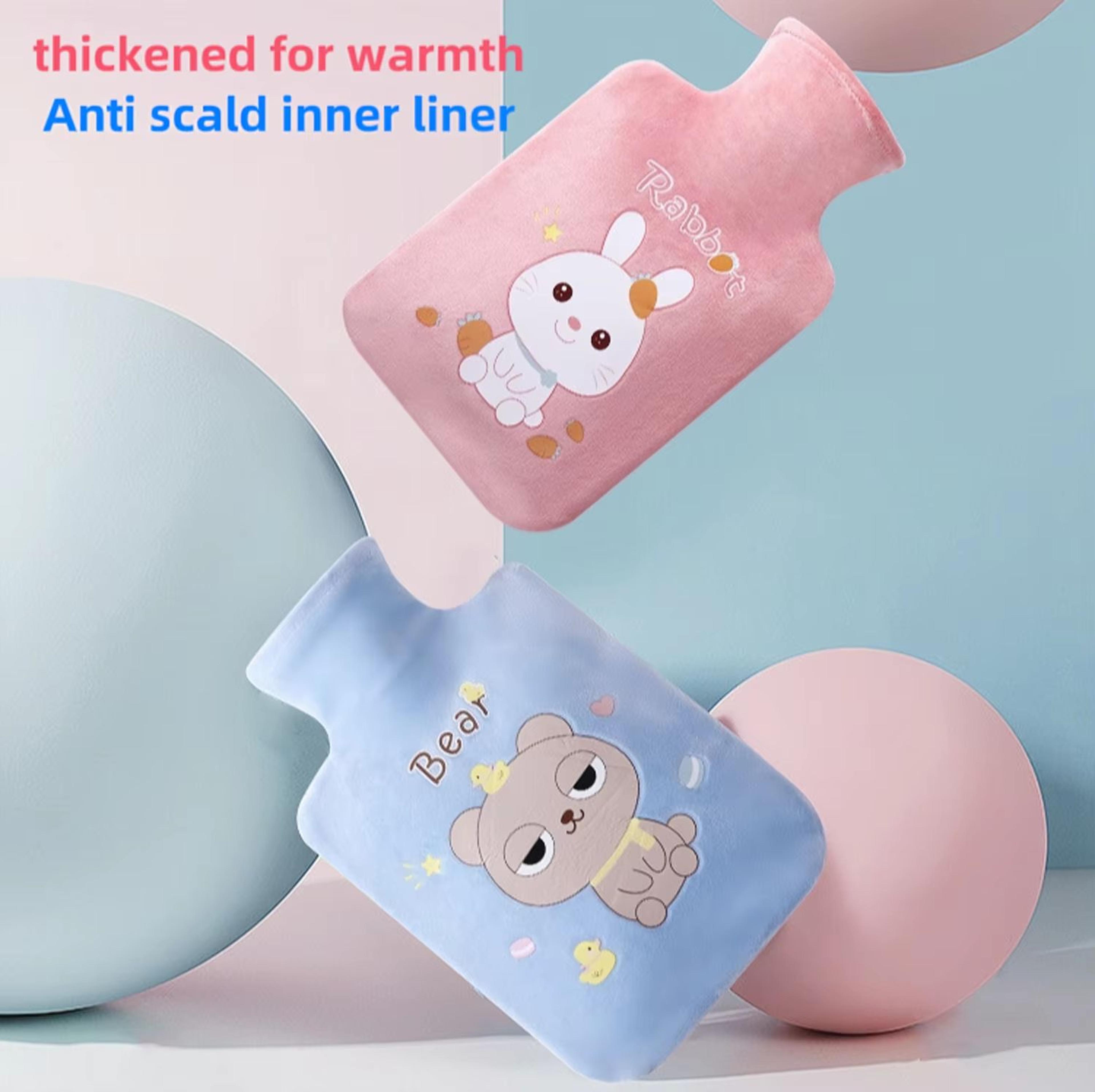 Thick PVC Insulated Hot Water Bottle ExplosionProof For LongLasting Warmth And HotCold Therapy 4
