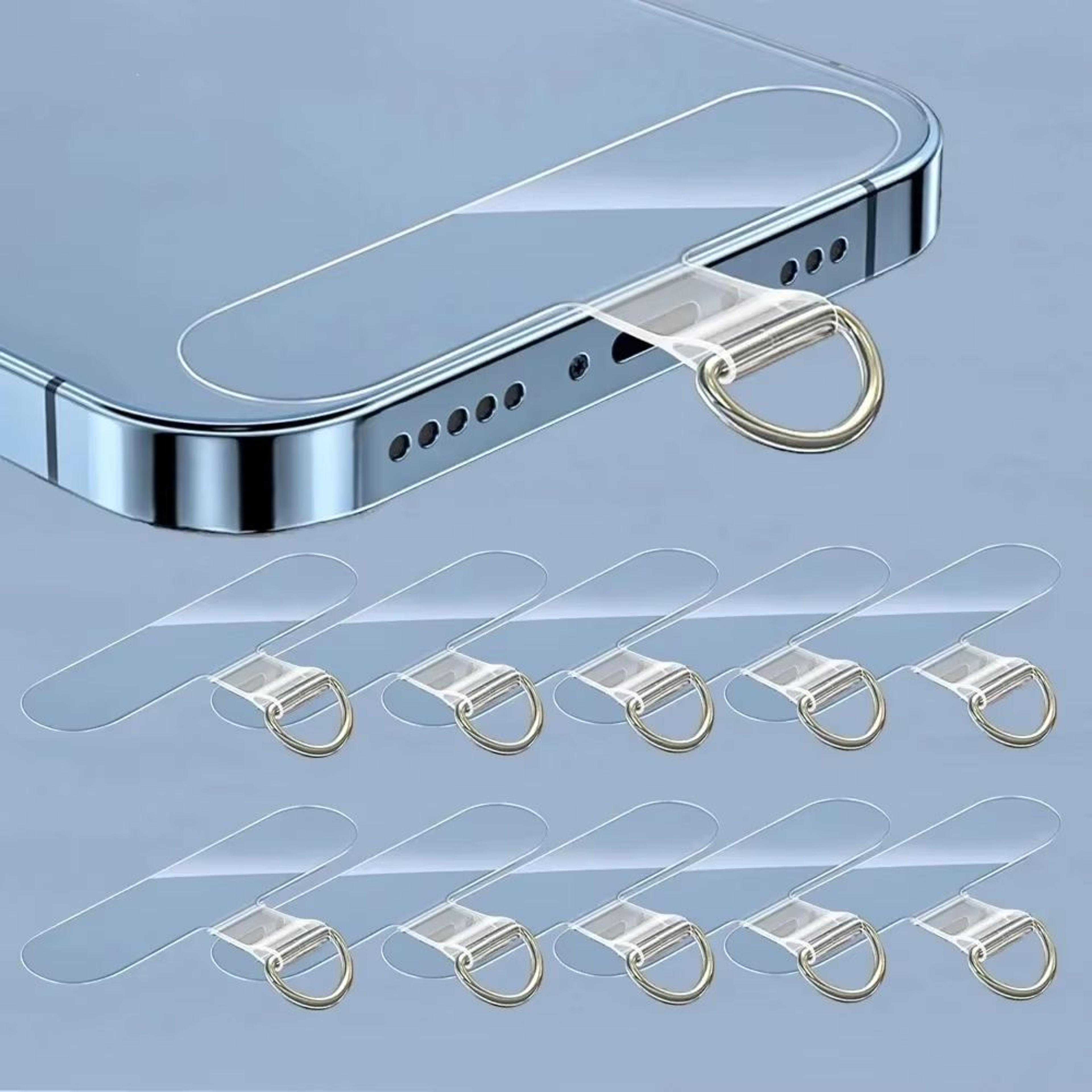 universal phone lanyard strap with tpu tether tab and detachable nylon cord