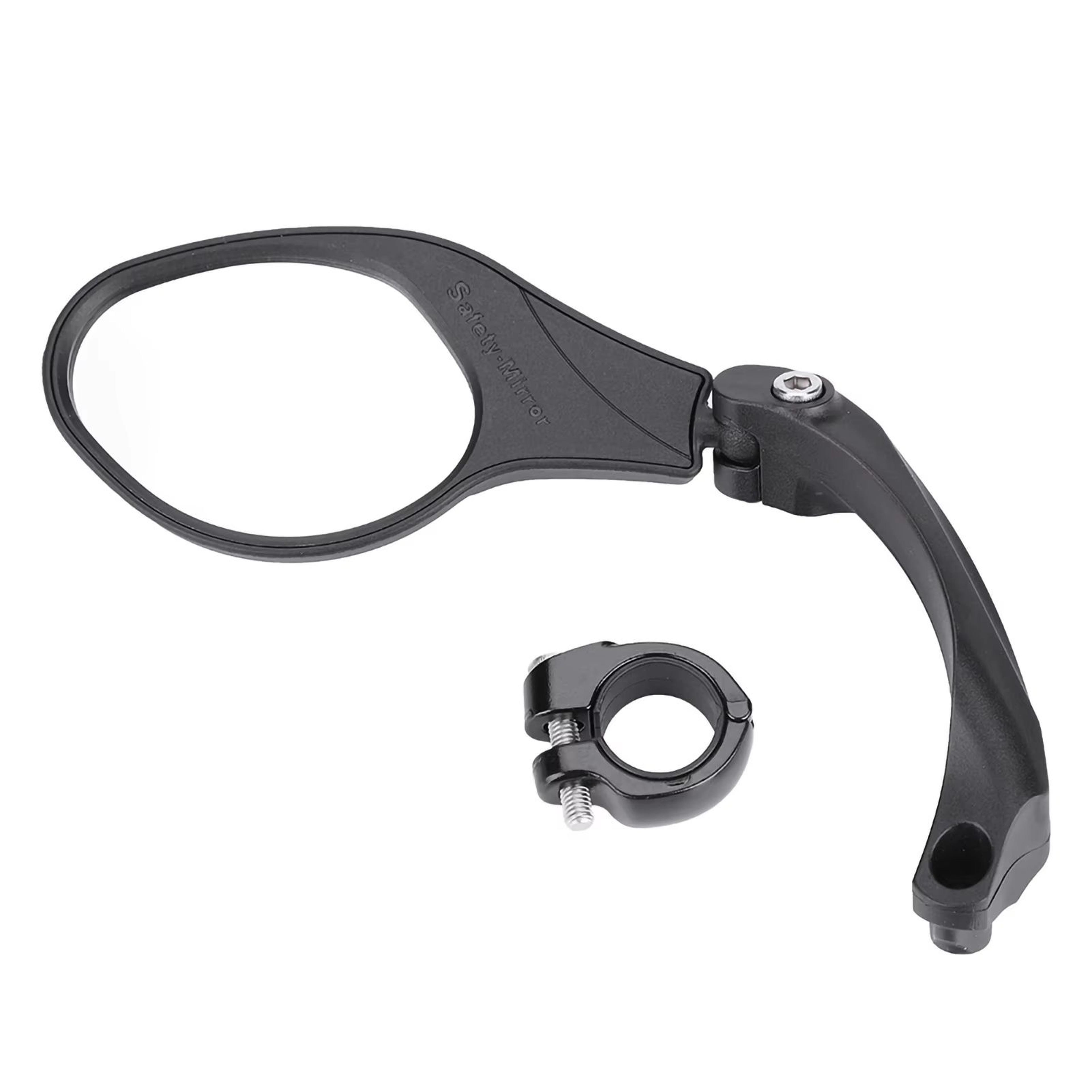 bicycle handlebar rearview mirror – 360° rotation l/r back view for mountain and road bikes, 22.2mm